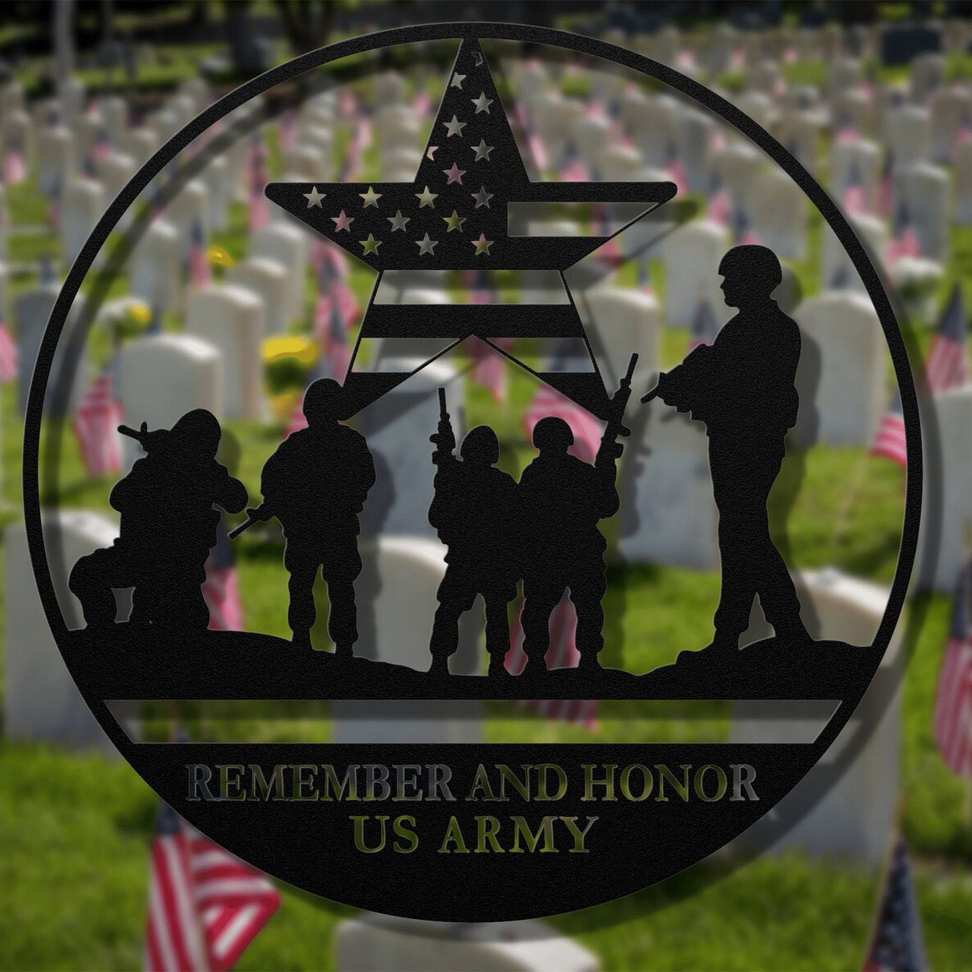 Premium Custom US Metal Signs VPVC901192, Gifts For US Veteran, Custom Military Metal Sign, Remember and Honor, Personalized Military Gift, US Soldier Home Decor, Military Wall Sign, Army, Air Force, Navy