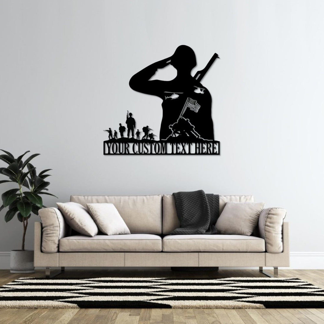 Premium Custom US Metal Signs VPVC901193, Gifts For US Veteran, US Veteran Monogram Gift. Military Metal Sign Wall Decor. US Soldier Steel Sign Present