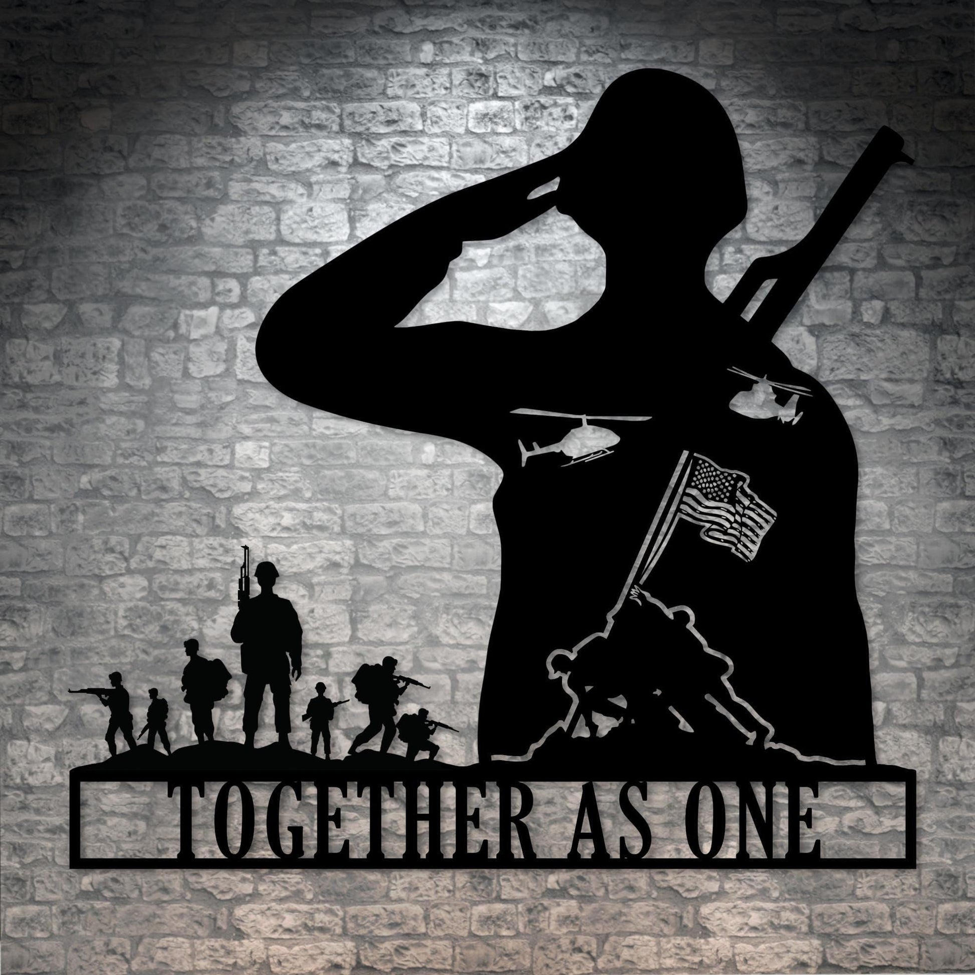 Premium Custom US Metal Signs VPVC901193, Gifts For US Veteran, US Veteran Monogram Gift. Military Metal Sign Wall Decor. US Soldier Steel Sign Present