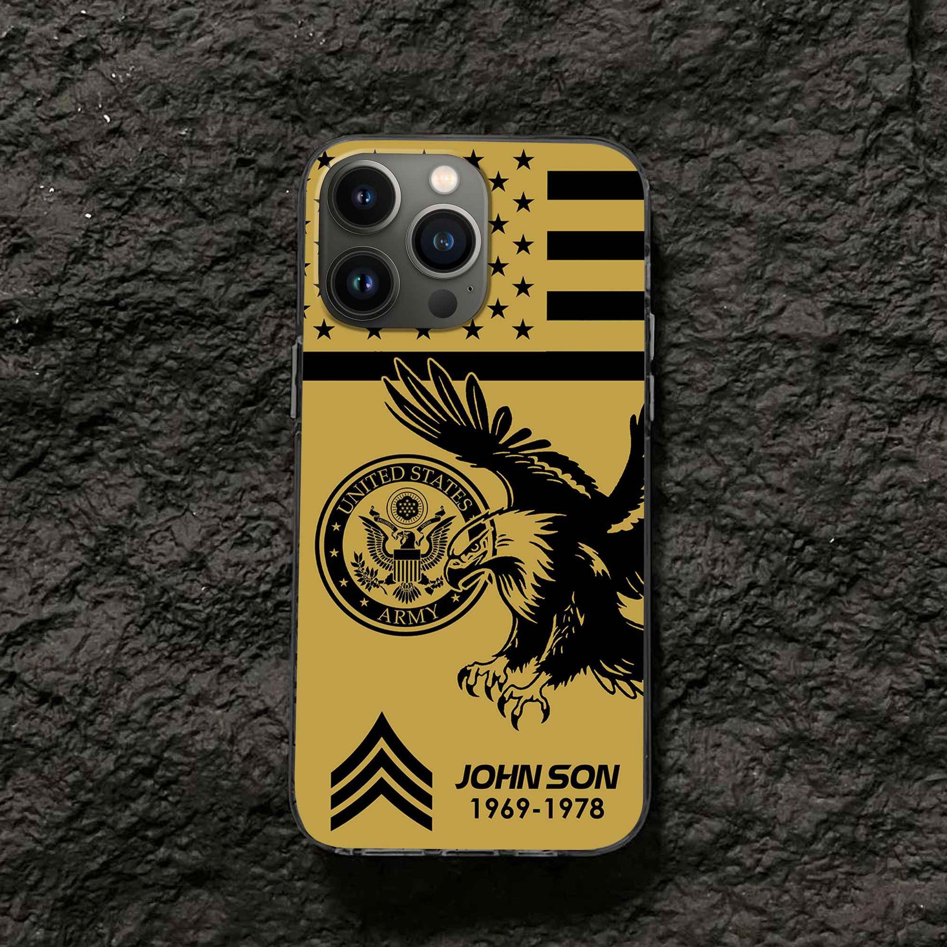 Premium Custom US Army Phone Case VPVC502801, Gifts For Army Veteran, Best Gifts On Father's Day, Armed Forces Day, Independence Day, Veterans Day.