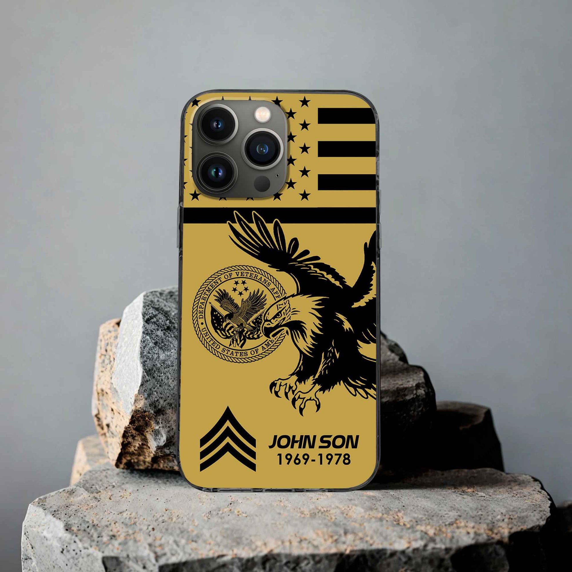 Premium Custom US Veteran Phone Case VPVC502807, Gifts For US Veteran, Best Gifts On Father's Day, Armed Forces Day, Independence Day, Veterans Day.