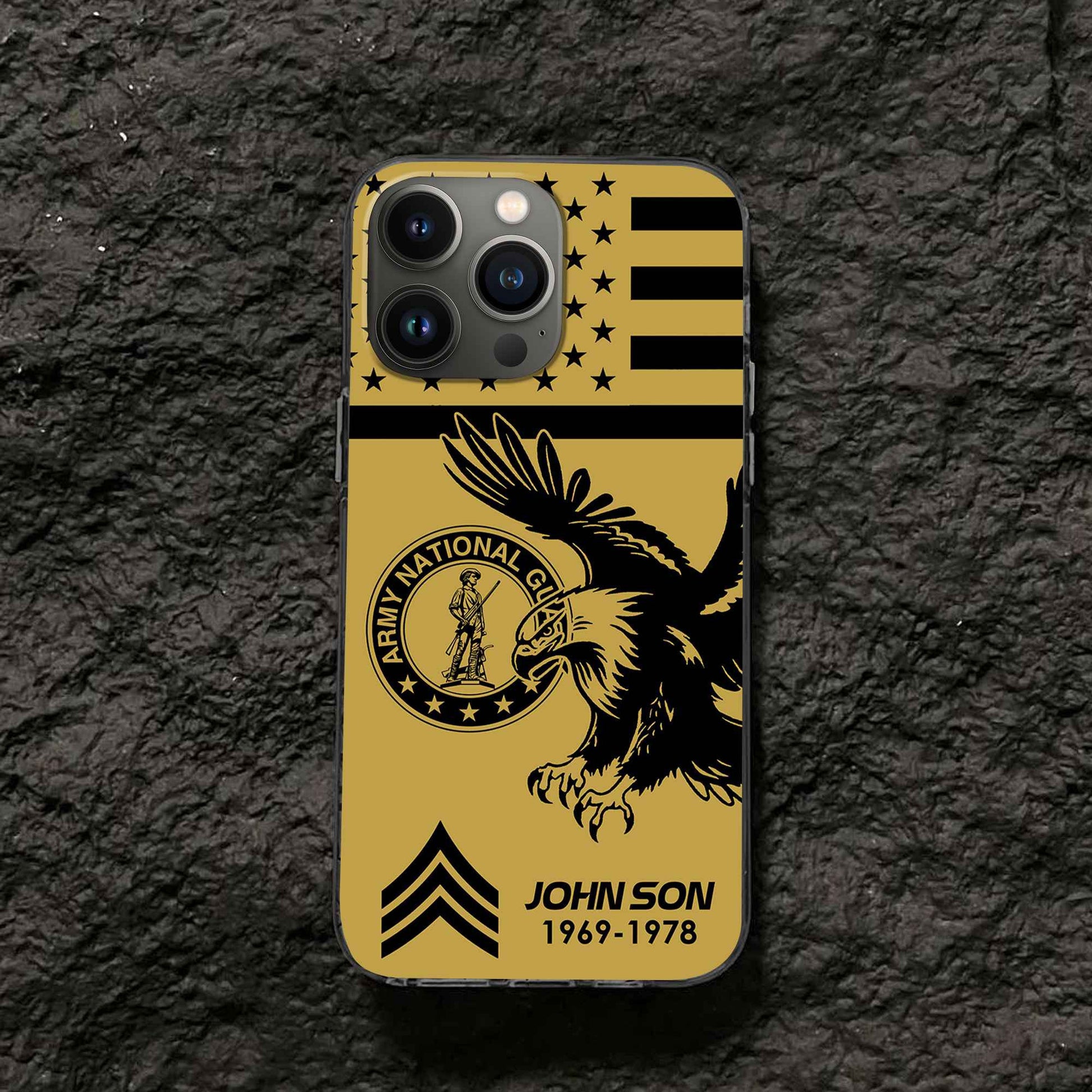 Premium Custom US Army National Guard Phone Case VPVC502808, Gifts For Army National Guard Veteran, Best Gifts On Father's Day, Armed Forces Day, Independence Day, Veterans Day.