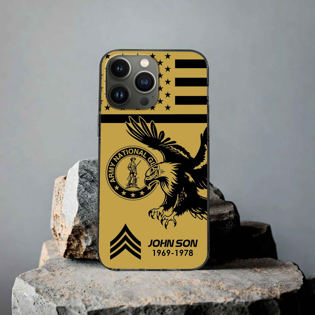 Premium Custom US Army National Guard Phone Case VPVC502808, Gifts For Army National Guard Veteran, Best Gifts On Father's Day, Armed Forces Day, Independence Day, Veterans Day.