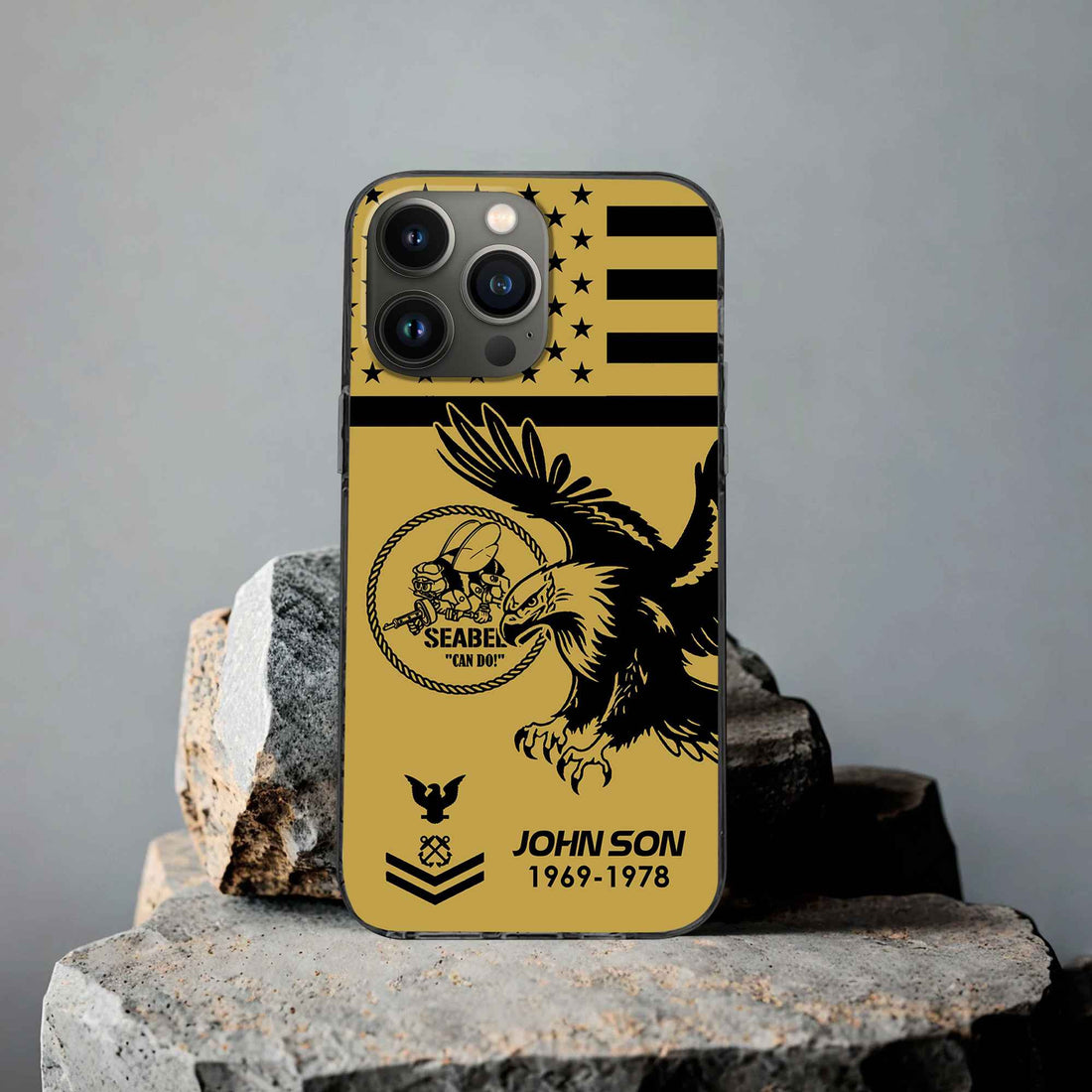 Premium Custom US Seabees Phone Case VPVC502809, Gifts For Seabees Veteran, Best Gifts On Father's Day, Armed Forces Day, Independence Day, Veterans Day.