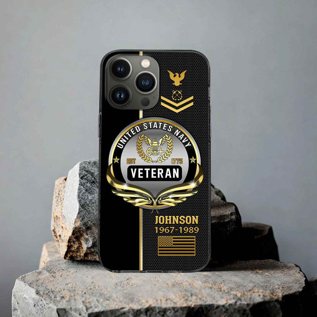 US Navy Custom Phone Case VPVC502902, Gifts For Navy Veteran, Best Gifts On Father's Day, Armed Forces Day, Independence Day, Veterans Day.