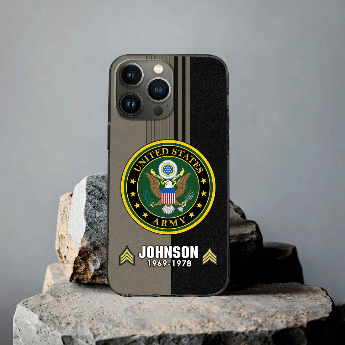 Premium Custom US Army Phone Case VPVC503610, Gifts For Army Veteran, Gifts For Dad, For Husband, Best Gifts On Father's Day, Armed Forces Day, Independence Day, Veterans Day.