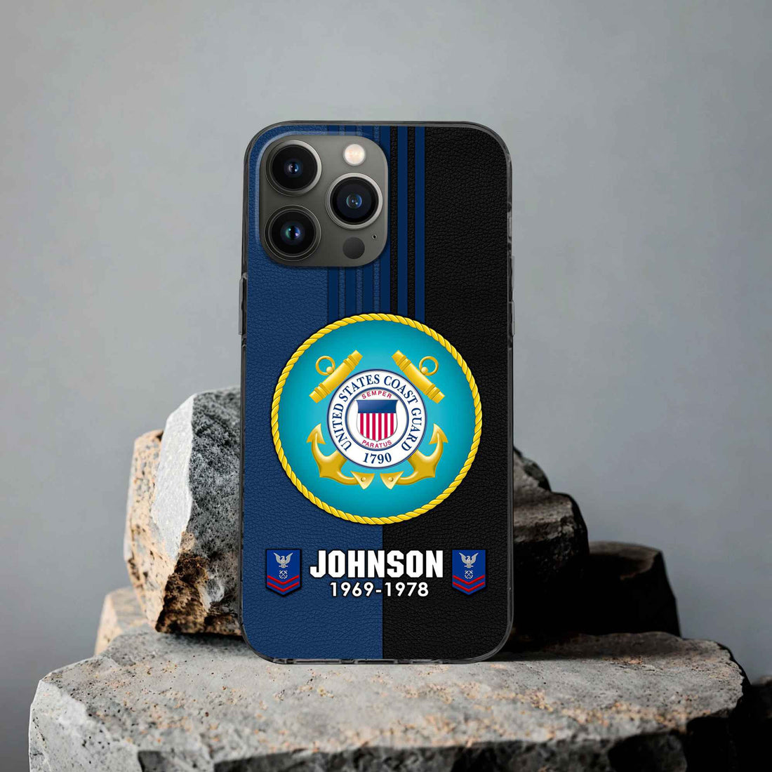 Premium Custom USCG Phone Case VPVC503605, Gifts For Coast Guard Veteran, Gifts For Dad, For Husband, Best Gifts On Father's Day, Armed Forces Day, Independence Day, Veterans Day.