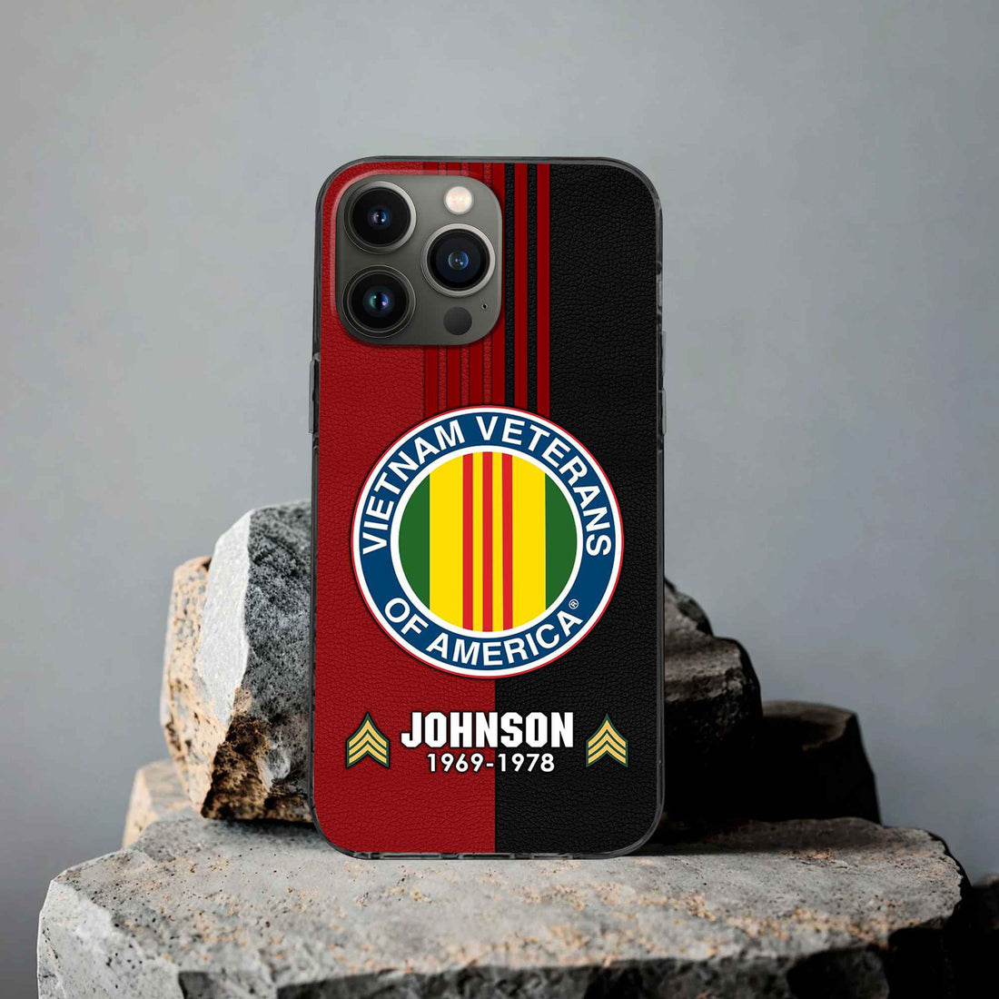 Premium Custom Vietnam Veteran Phone Case VPVC503606, Gifts For Vietnam Veteran, Gifts For Dad, For Husband, Best Gifts On Father's Day, Armed Forces Day, Independence Day, Veterans Day.