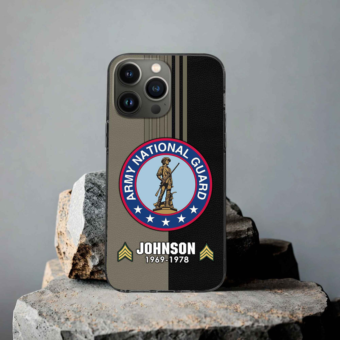 Premium Custom US Army National Guard Phone Case VPVC503608, Gifts For Army National Guard Veteran, Gifts For Dad, For Husband, Best Gifts On Father's Day, Armed Forces Day, Independence Day, Veterans Day.