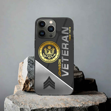 Premium Custom US Army Phone Case VPVC503801, Gifts For Army Veteran, Best Gifts On Father's Day, Armed Forces Day, Independence Day, Veterans Day.