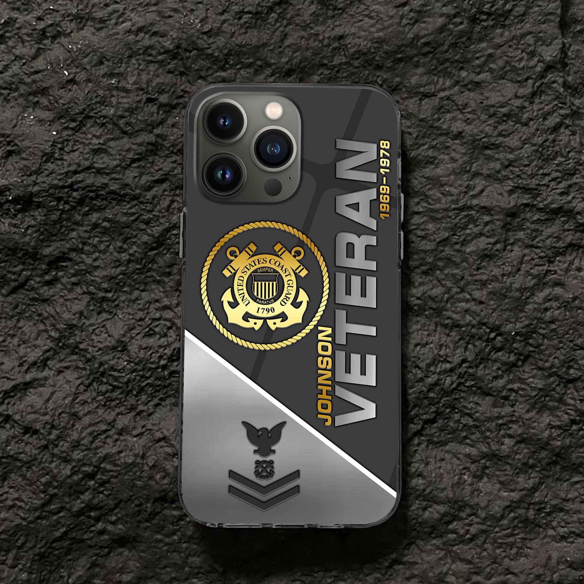 Premium Custom USCG Phone Case VPVC503805, Gifts For Coast Guard Veteran, Best Gifts On Father's Day, Armed Forces Day, Independence Day, Veterans Day.