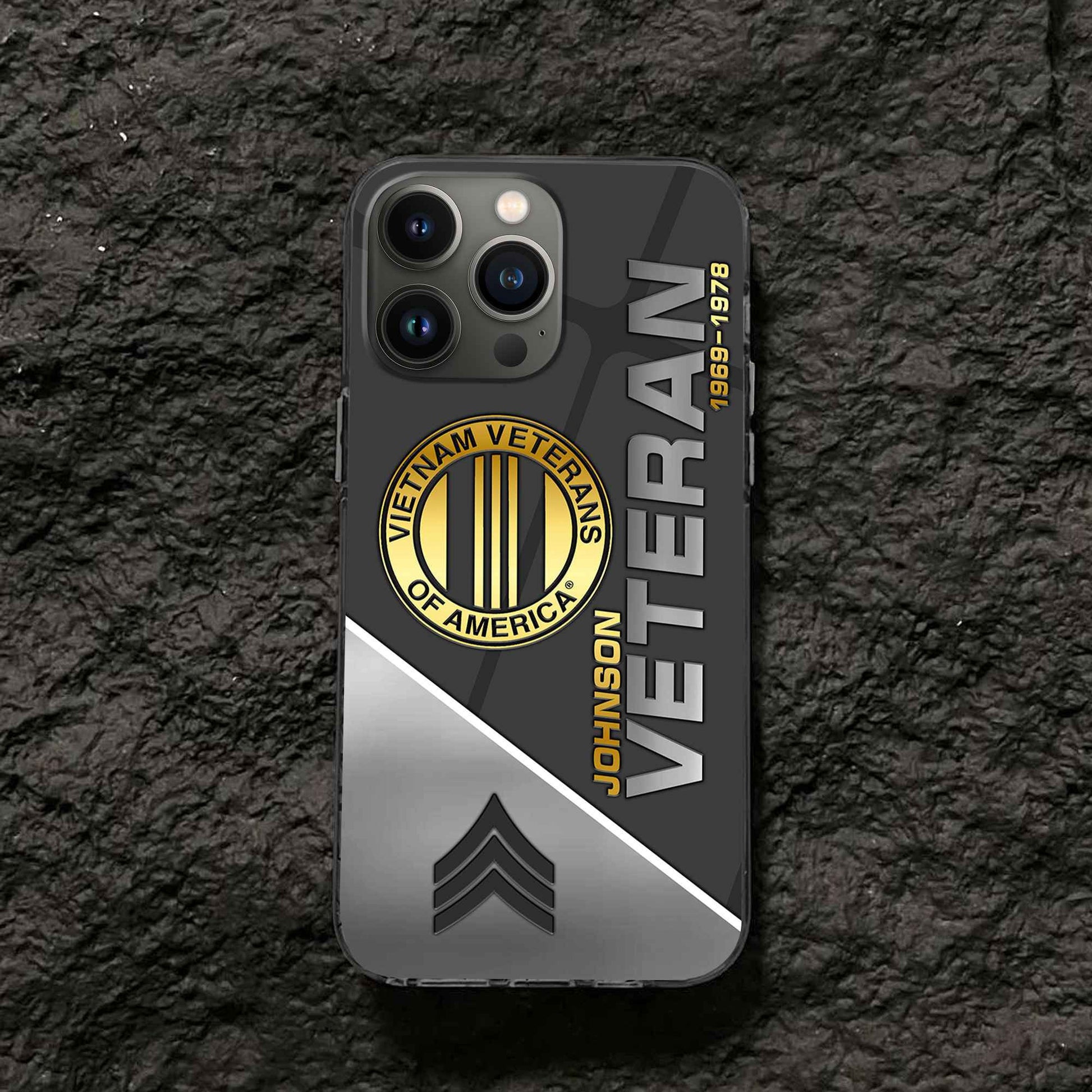 Premium Custom Vietnam Veteran Phone Case VPVC503806, Gifts For Vietnam Veteran, Best Gifts On Father's Day, Armed Forces Day, Independence Day, Veterans Day.