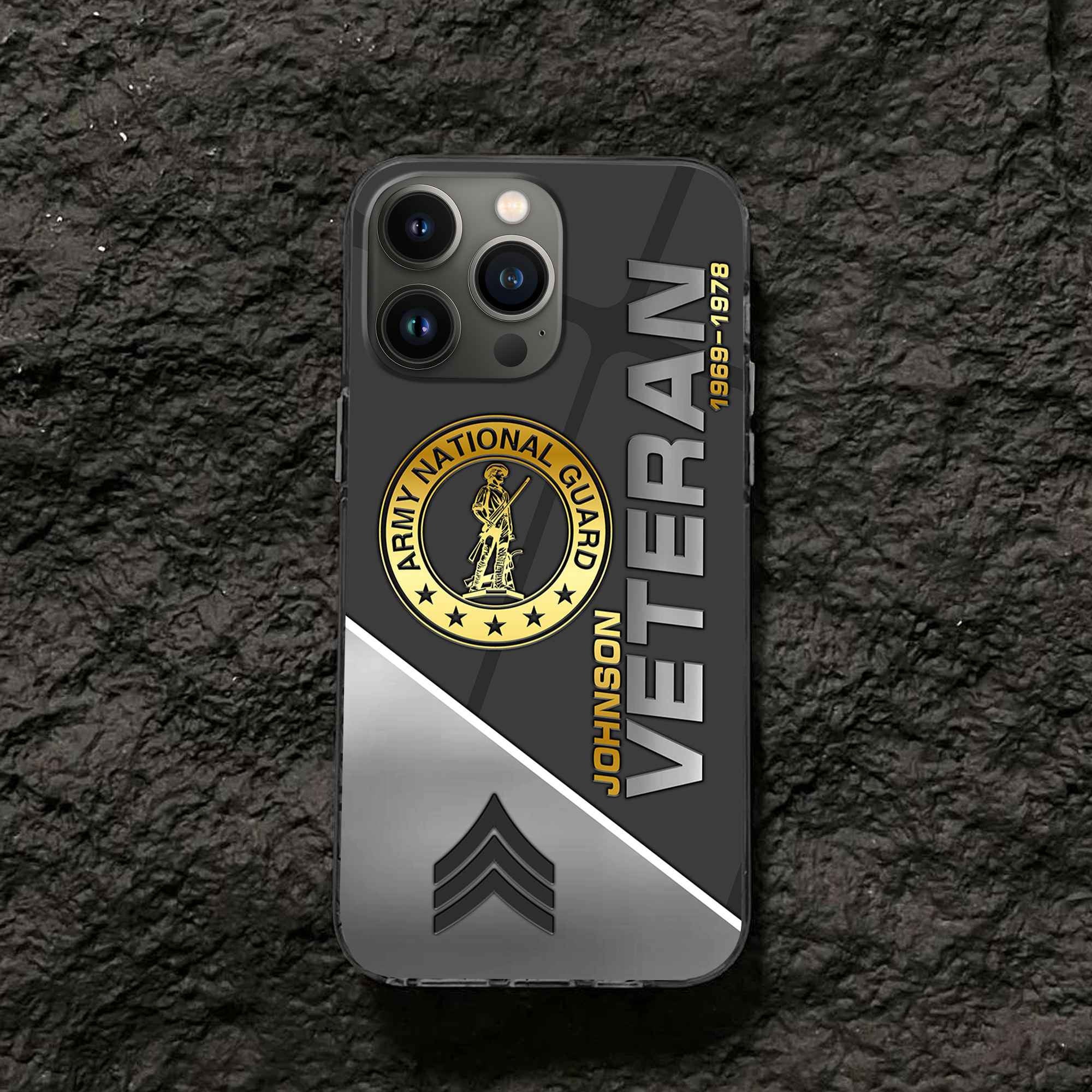 Premium Custom US Army National Guard Phone Case VPVC503808, Gifts For Army National Guard Veteran, Best Gifts On Father's Day, Armed Forces Day, Independence Day, Veterans Day.
