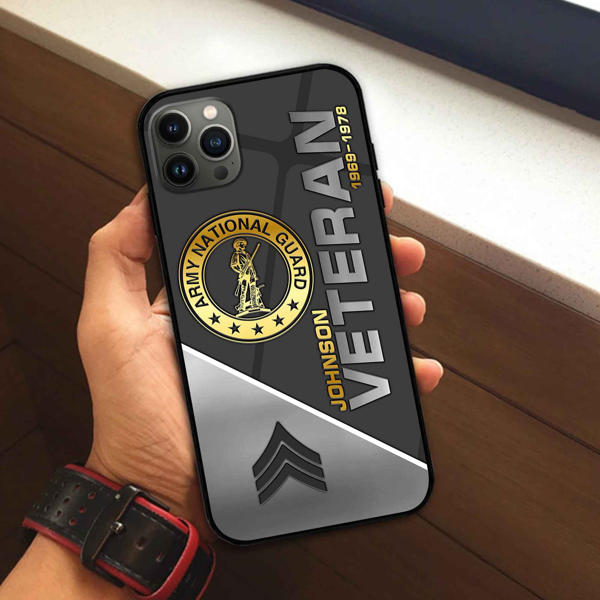 Premium Custom US Army National Guard Phone Case VPVC503808, Gifts For Army National Guard Veteran, Best Gifts On Father's Day, Armed Forces Day, Independence Day, Veterans Day.