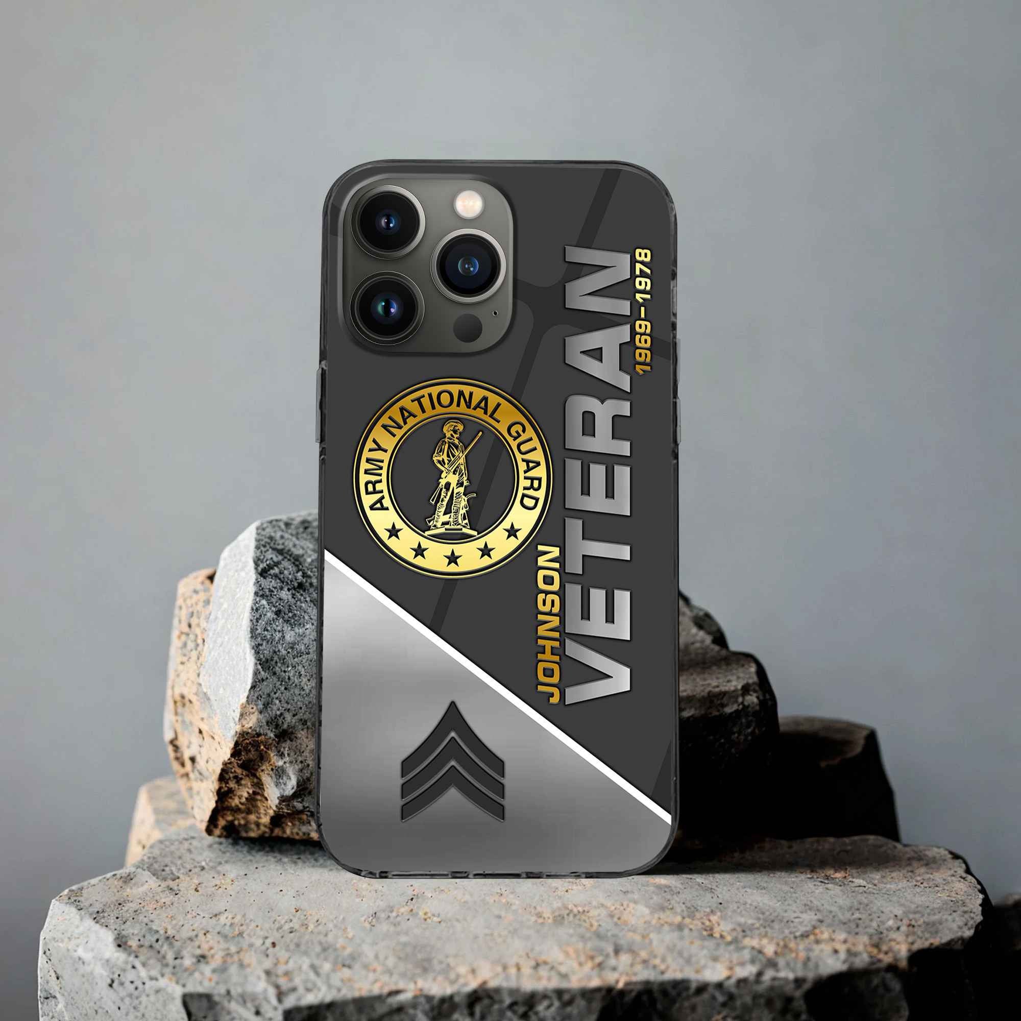 Premium Custom US Army National Guard Phone Case VPVC503808, Gifts For Army National Guard Veteran, Best Gifts On Father's Day, Armed Forces Day, Independence Day, Veterans Day.