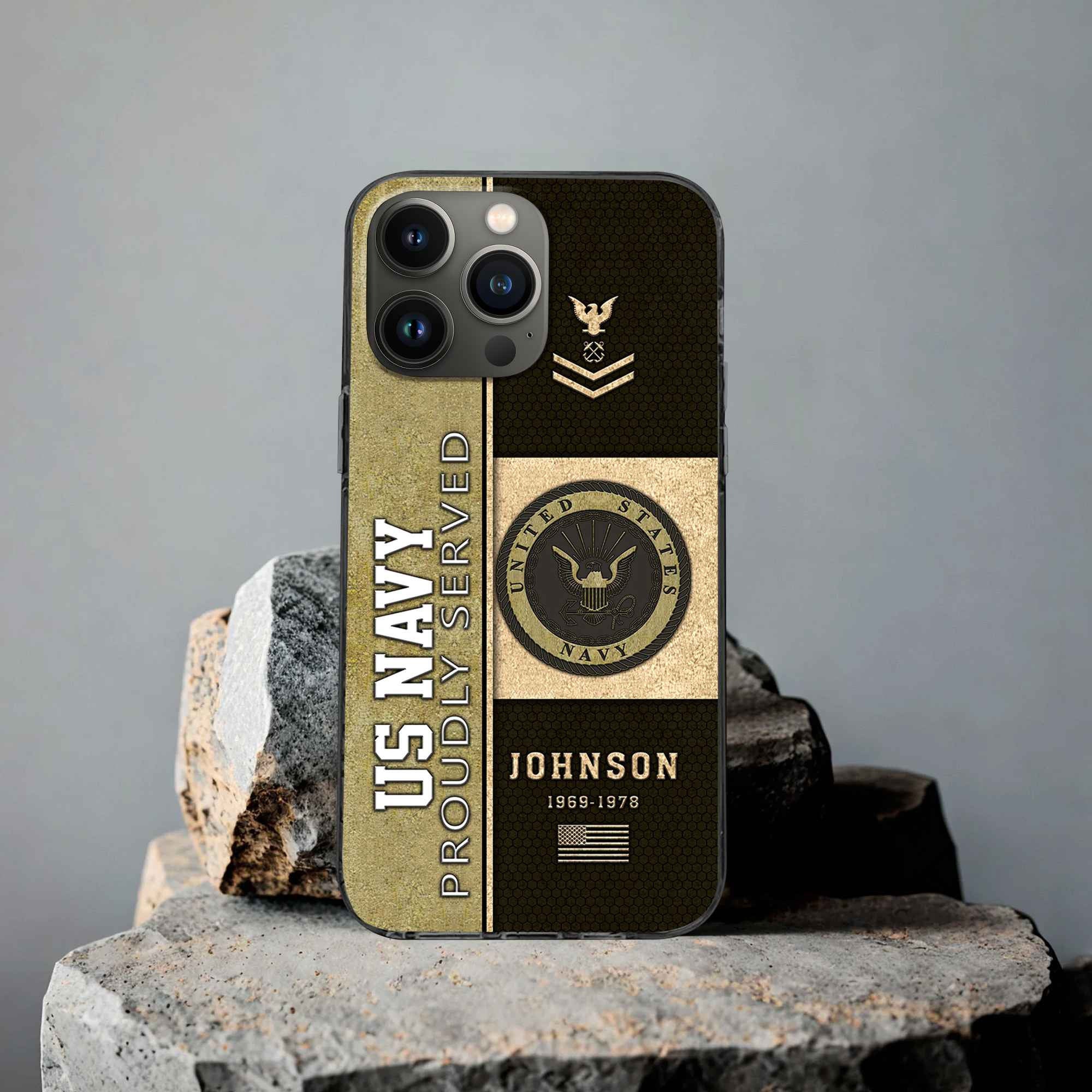 US Navy Custom Phone Case VPVC503902, Gifts For Navy Veteran, Best Gifts On Father's Day, Armed Forces Day, Independence Day, Veterans Day.