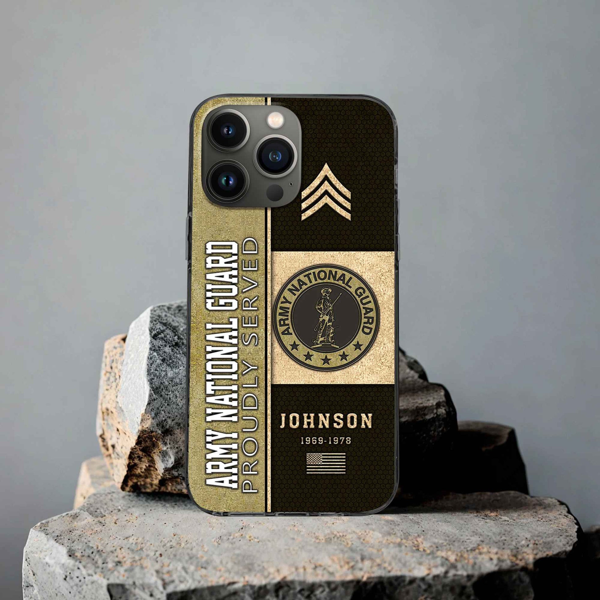US Army National Guard Custom Phone Case VPVC503908, Gifts For Army National Guard Veteran, Best Gifts On Father's Day, Armed Forces Day, Independence Day, Veterans Day.