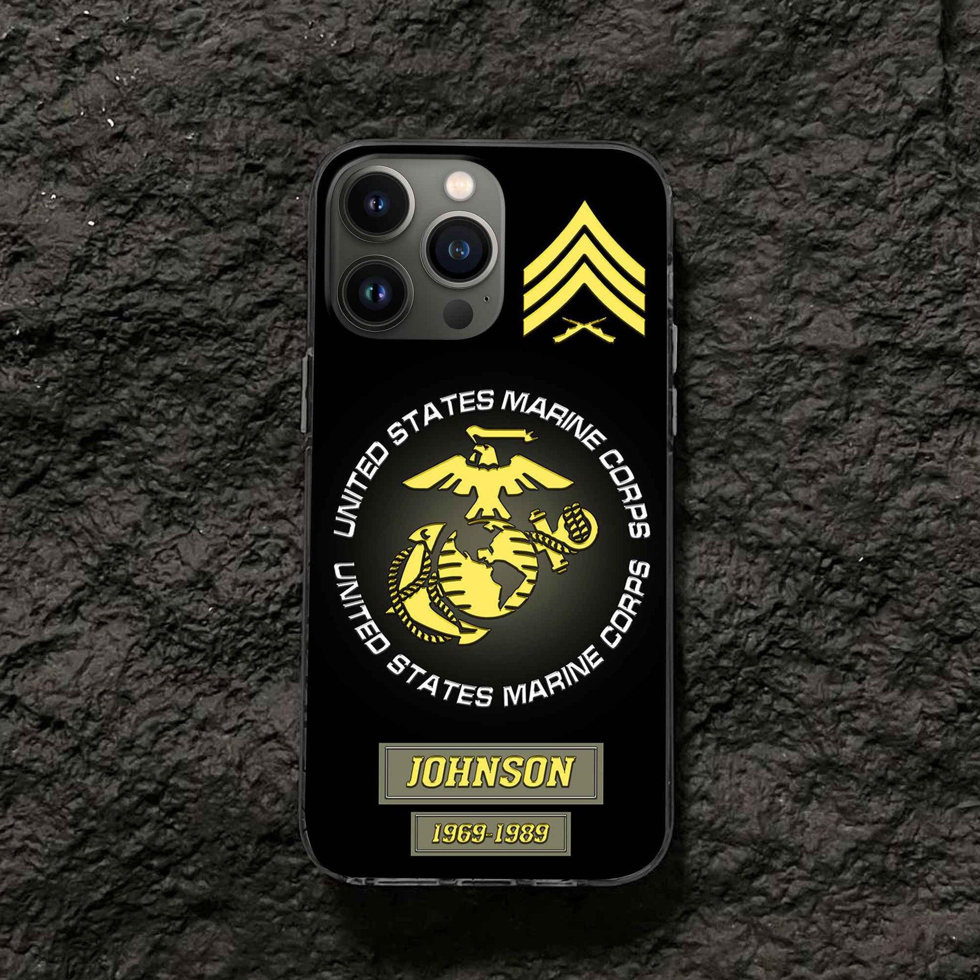 USMC Custom Phone Case VPVC504411, Gifts For Marine Veteran, Best Gifts On Father's Day, Armed Forces Day, Independence Day, Veterans Day.