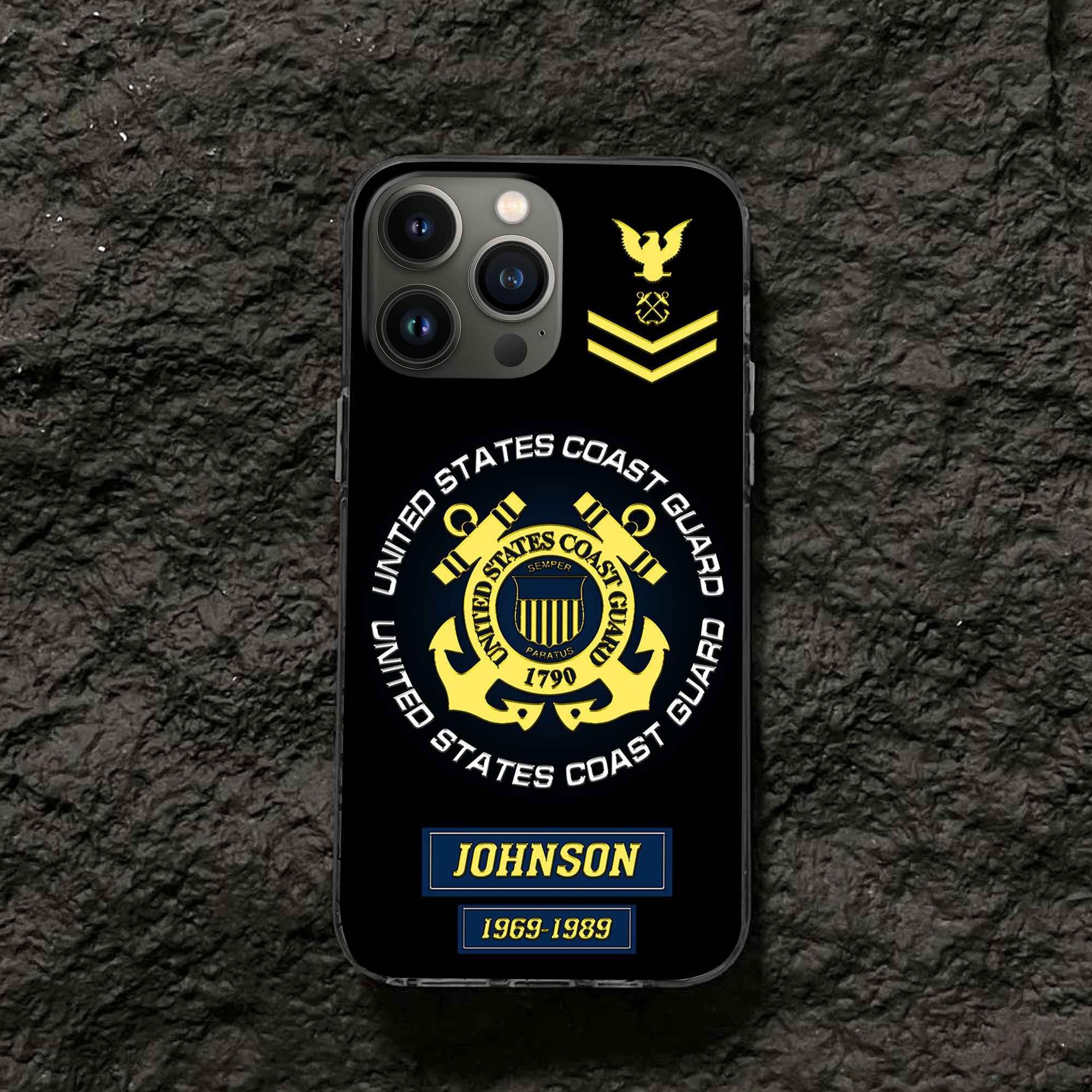 USCG Custom Phone Case VPVC504405, Gifts For Coast Guard Veteran, Best Gifts On Father's Day, Armed Forces Day, Independence Day, Veterans Day.