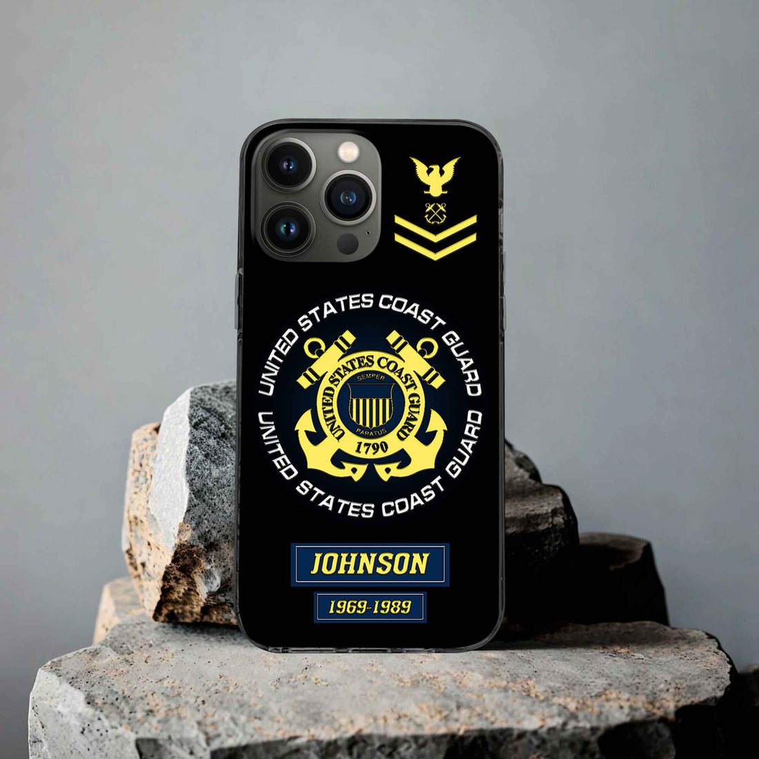 USCG Custom Phone Case VPVC504405, Gifts For Coast Guard Veteran, Best Gifts On Father's Day, Armed Forces Day, Independence Day, Veterans Day.