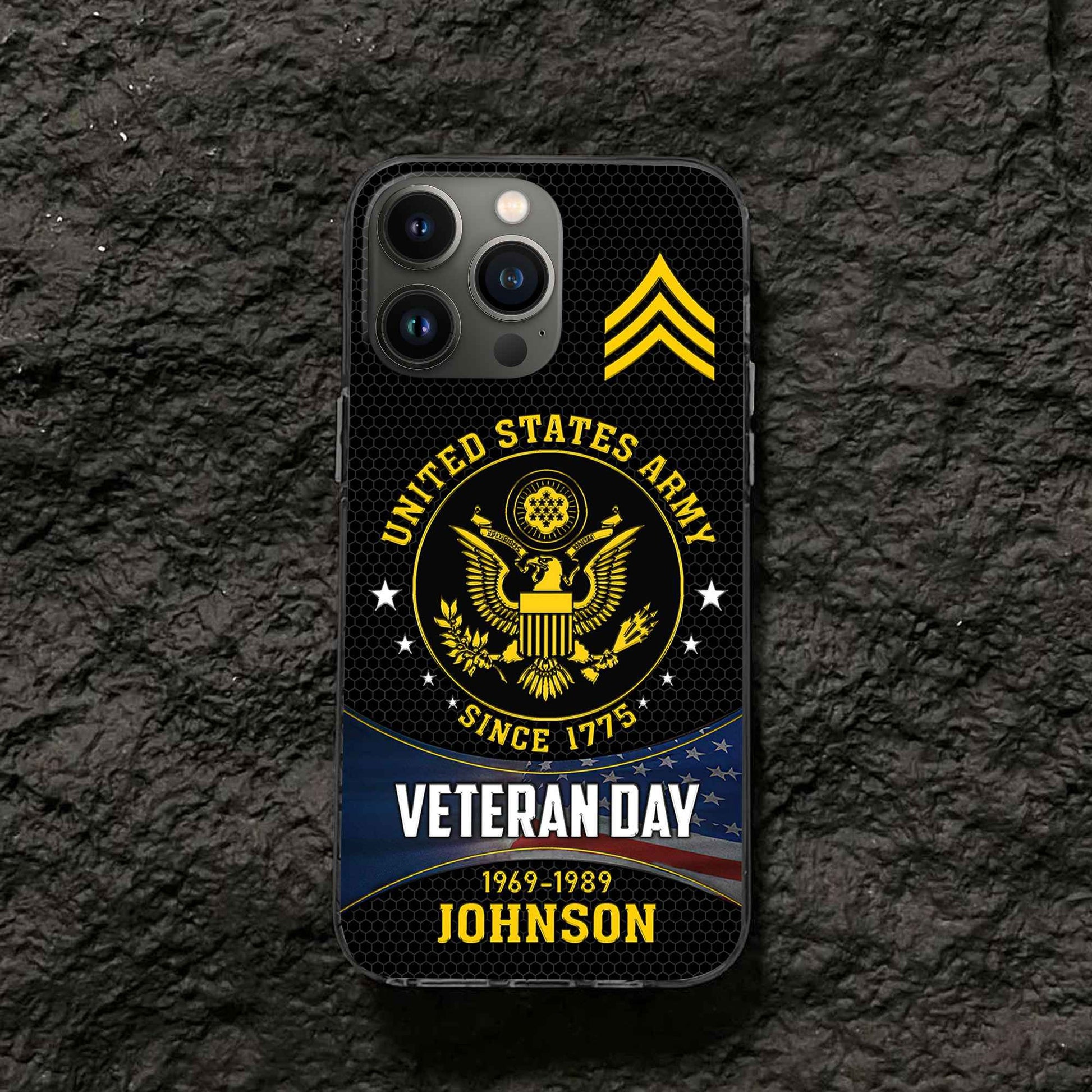 Premium Custom US Army Phone Case VPVC504601, Gifts For Army Veteran, Gifts For Dad, For Husband, Best Gifts On Father's Day, Armed Forces Day, Independence Day, Veterans Day.