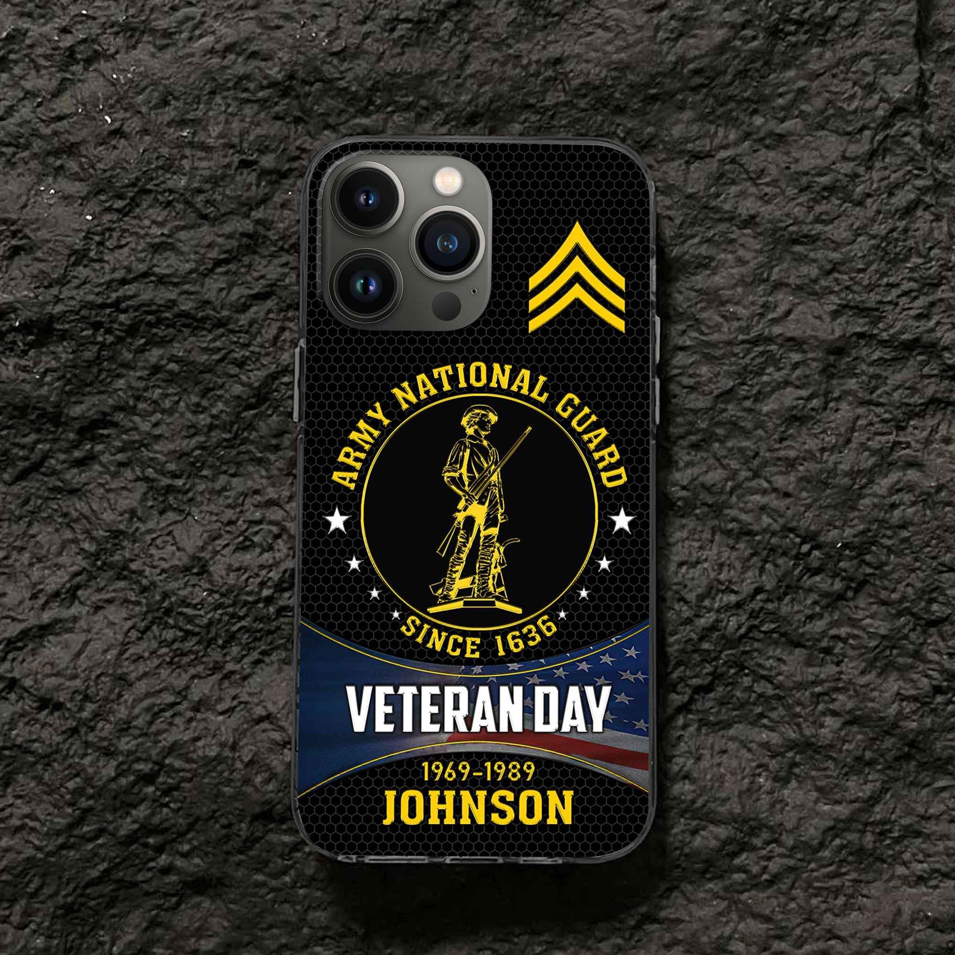 Premium Custom US Army National Guard Phone Case VPVC504608, Gifts For Army National Guard Veteran, Gifts For Dad, For Husband, Best Gifts On Father's Day, Armed Forces Day, Independence Day, Veterans Day.