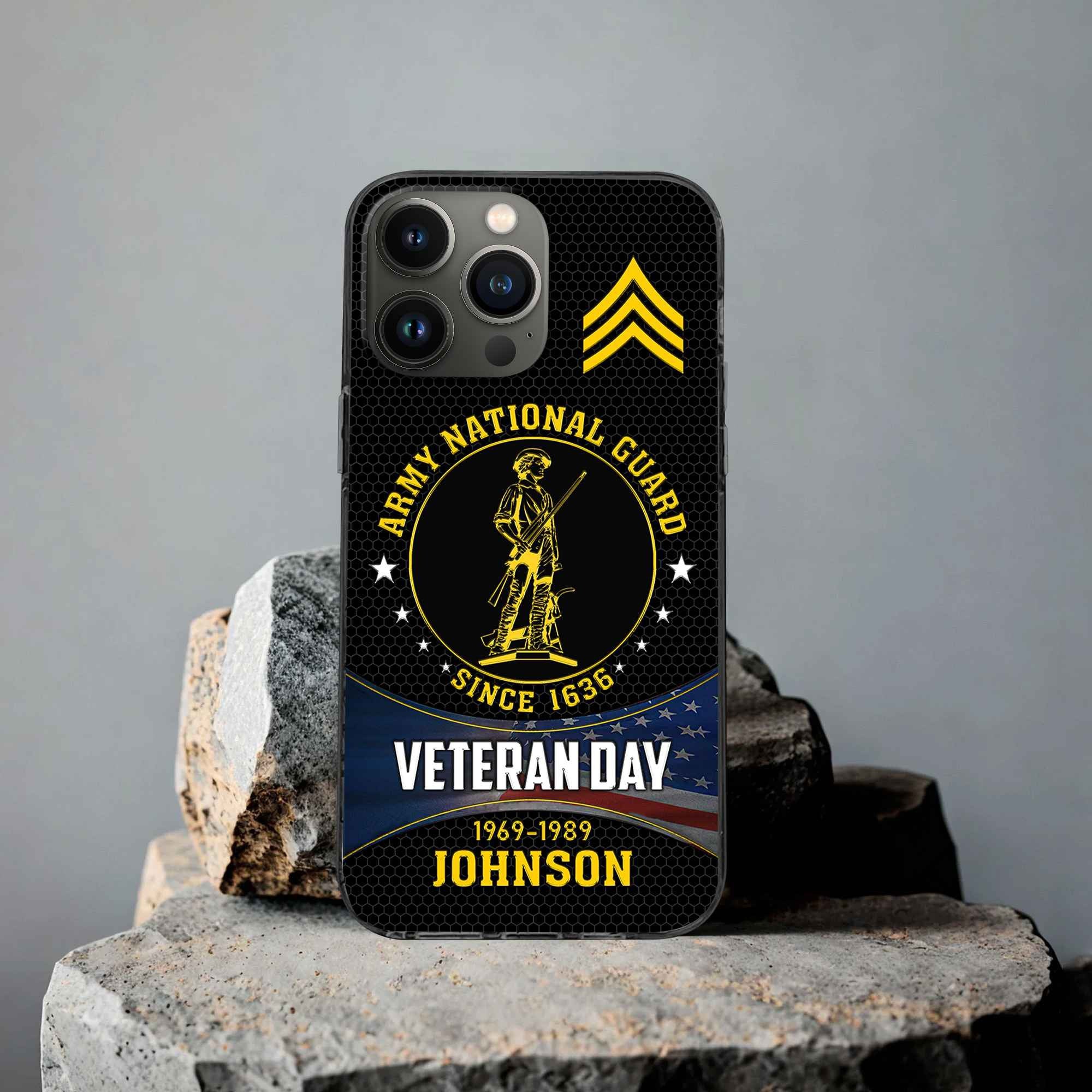 Premium Custom US Army National Guard Phone Case VPVC504608, Gifts For Army National Guard Veteran, Gifts For Dad, For Husband, Best Gifts On Father's Day, Armed Forces Day, Independence Day, Veterans Day.
