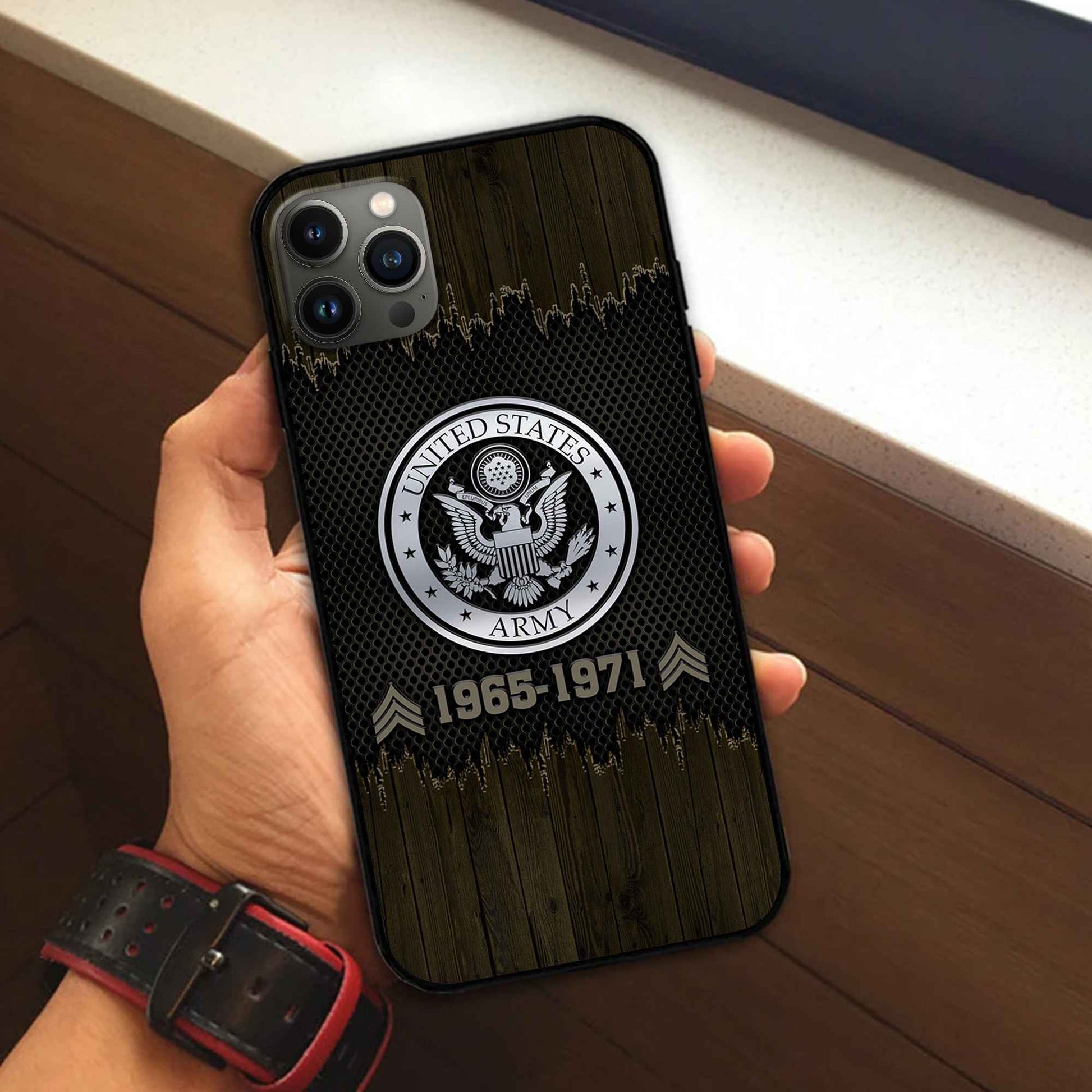 Premium Custom US Army Phone Case VPVC504810, Gifts For Army Veteran, Best Gifts On Father's Day, Armed Forces Day, Independence Day, Veterans Day.