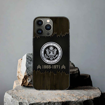 Premium Custom US Army Phone Case VPVC504810, Gifts For Army Veteran, Best Gifts On Father's Day, Armed Forces Day, Independence Day, Veterans Day.