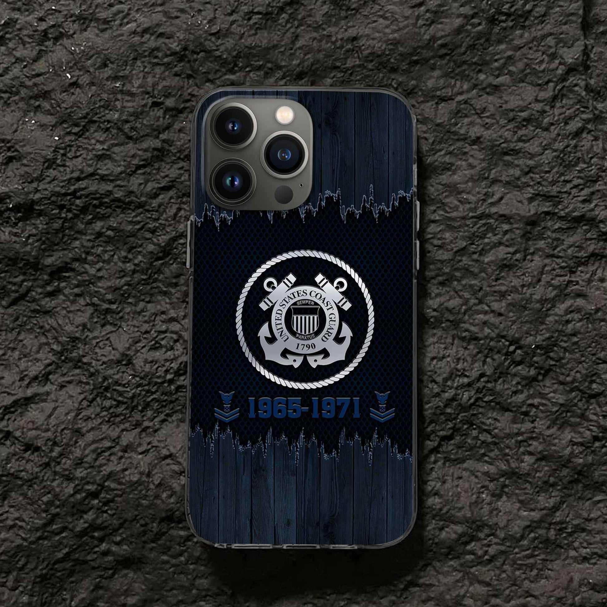 Premium Custom USCG Phone Case VPVC504805, Gifts For Coast Guard Veteran, Best Gifts On Father's Day, Armed Forces Day, Independence Day, Veterans Day.
