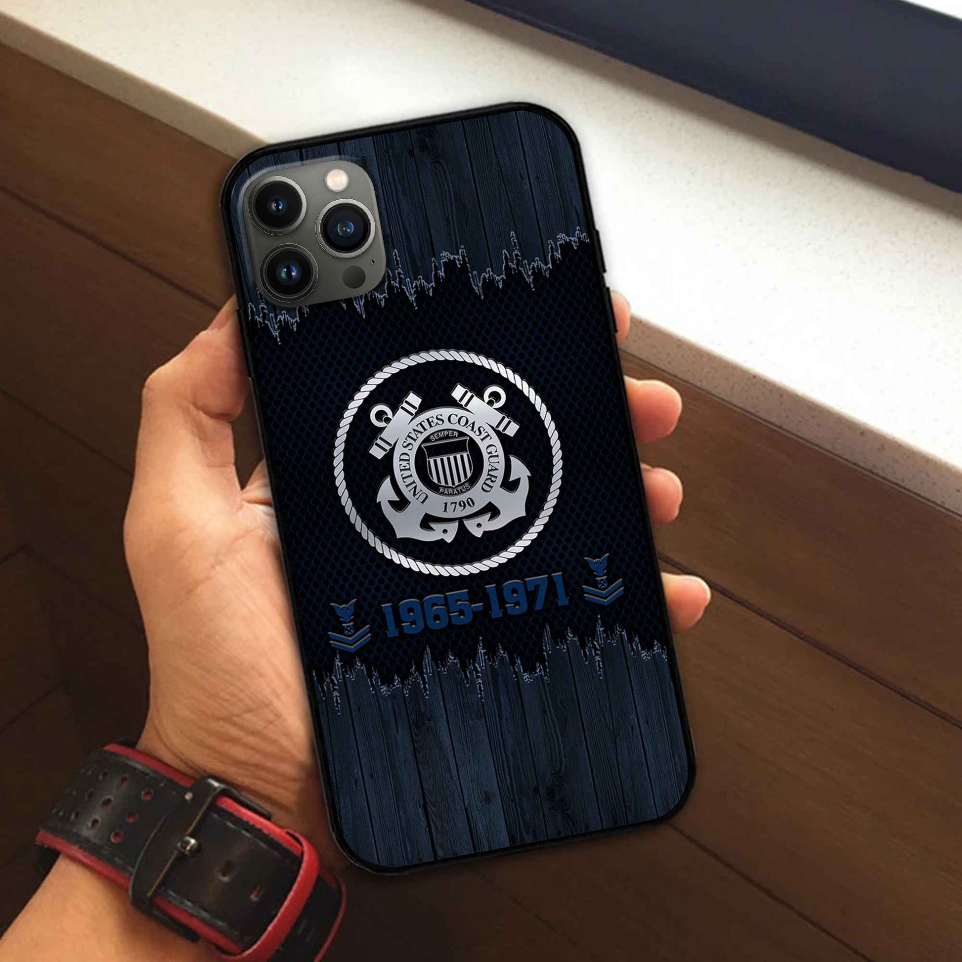 Premium Custom USCG Phone Case VPVC504805, Gifts For Coast Guard Veteran, Best Gifts On Father's Day, Armed Forces Day, Independence Day, Veterans Day.