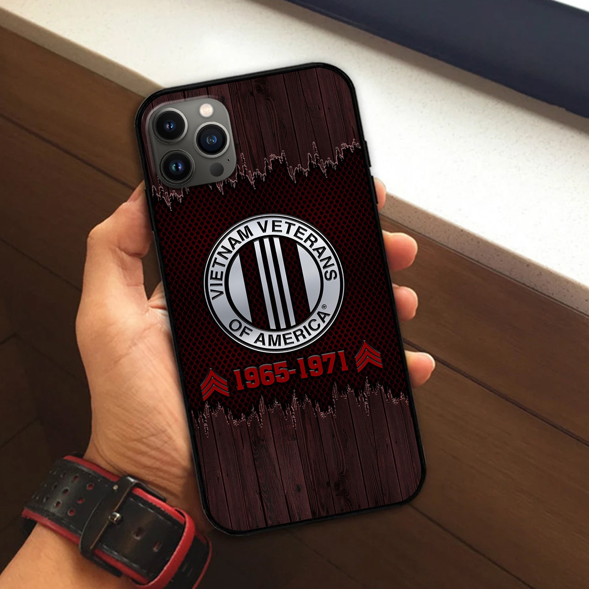 Premium Custom Vietnam Veteran Phone Case VPVC504806, Gifts For Vietnam Veteran, Best Gifts On Father's Day, Armed Forces Day, Independence Day, Veterans Day.