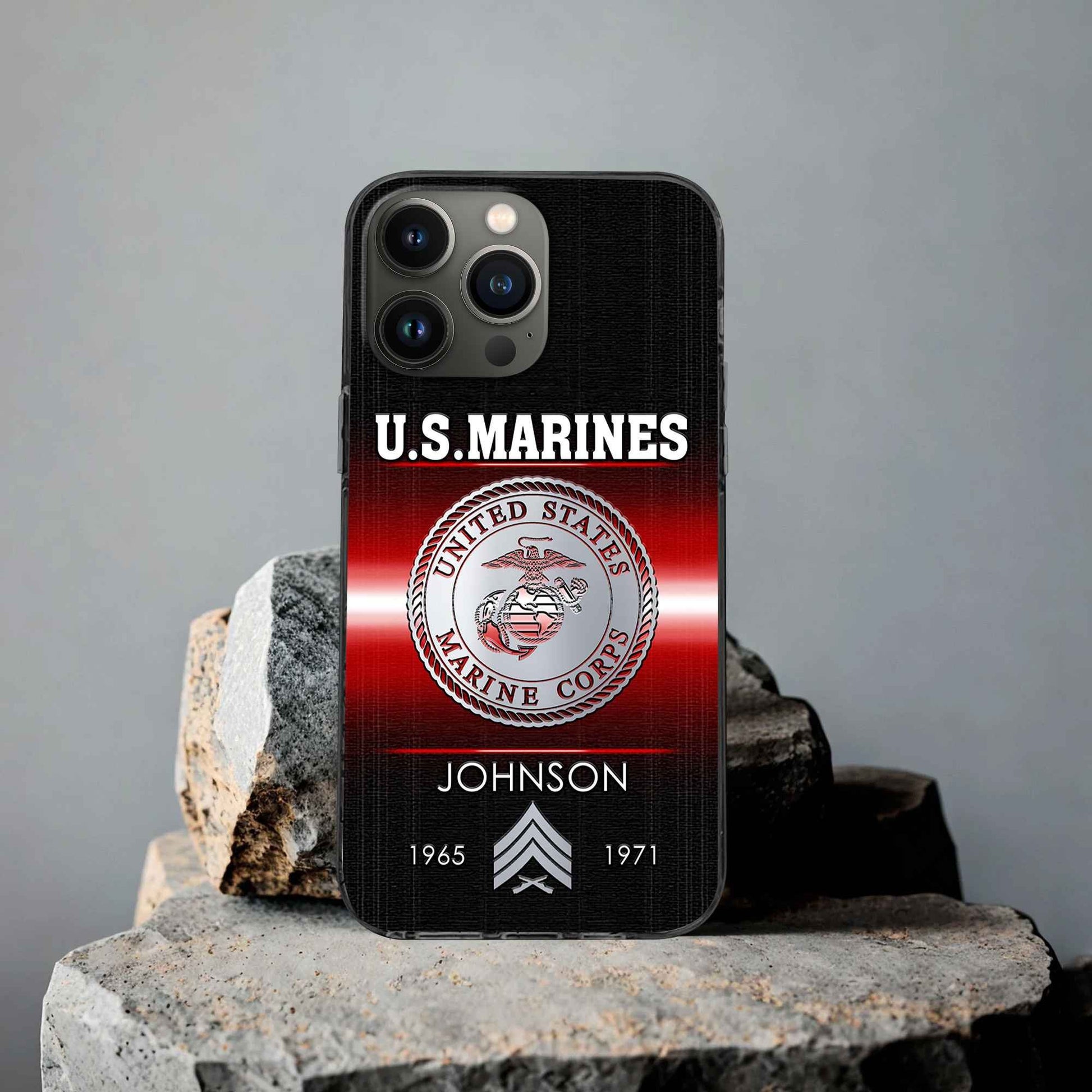 USMC Custom Phone Case VPVC504903, Gifts For Marine Veteran, Best Gifts On Father's Day, Armed Forces Day, Independence Day, Veterans Day.