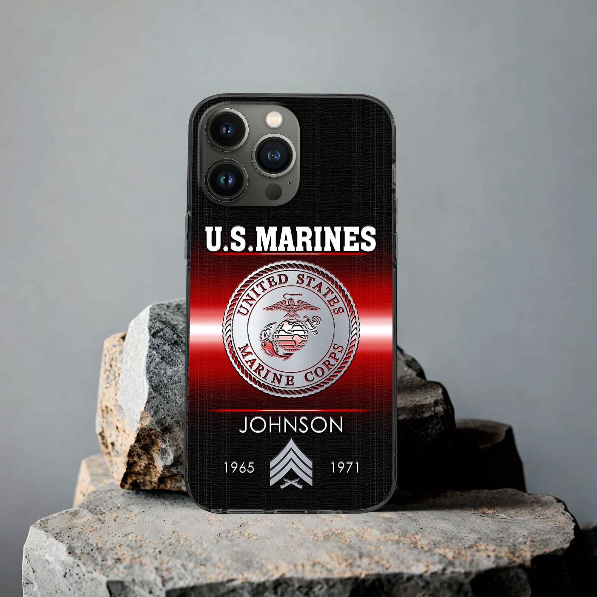 USMC Custom Phone Case VPVC504903, Gifts For Marine Veteran, Best Gifts On Father's Day, Armed Forces Day, Independence Day, Veterans Day.