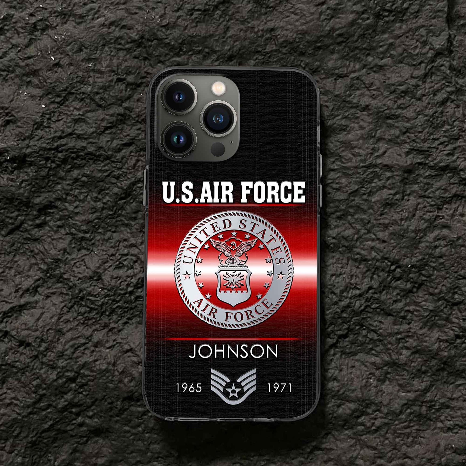 USAF Custom Phone Case VPVC504904, Gifts For Air Force Veteran, Best Gifts On Father's Day, Armed Forces Day, Independence Day, Veterans Day.