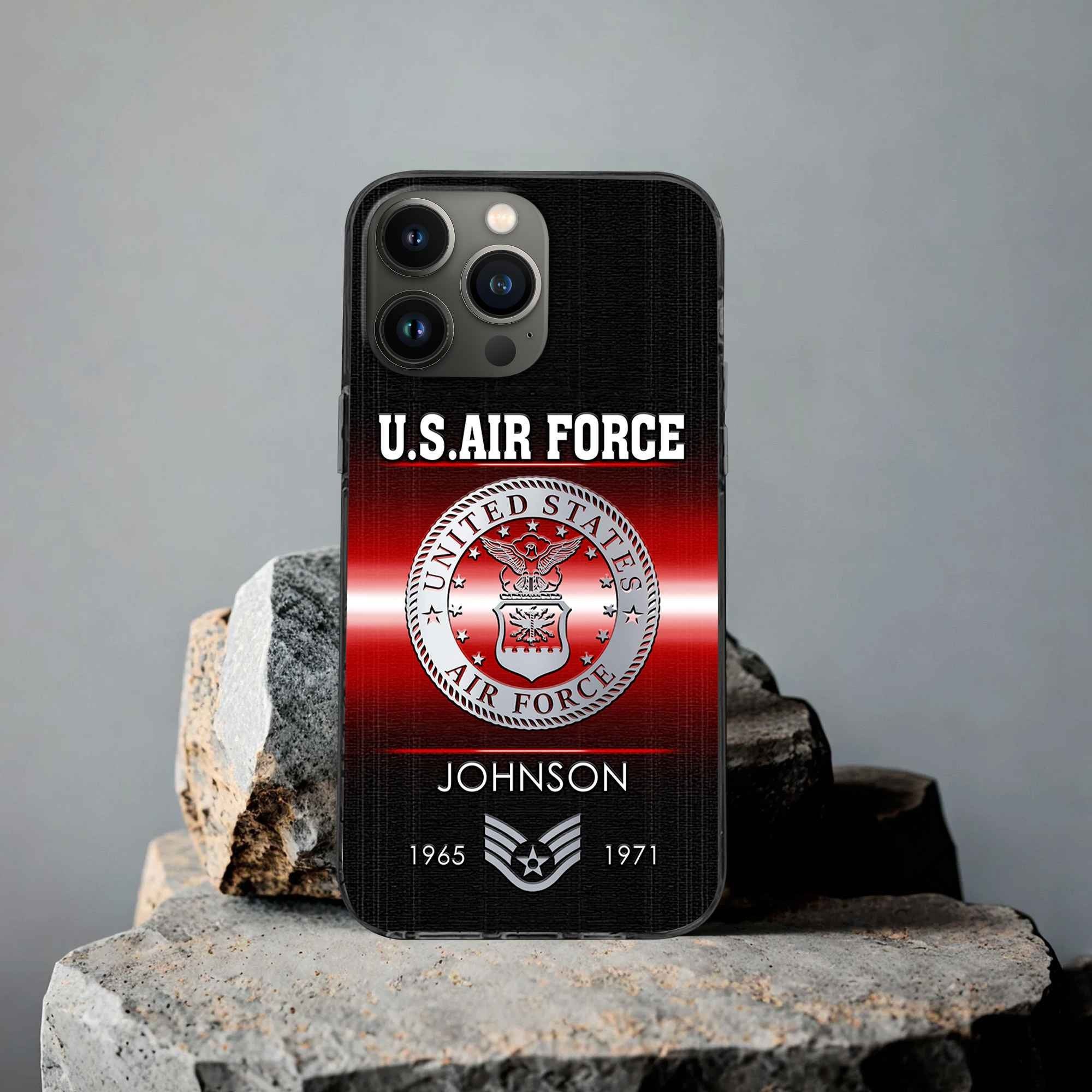 USAF Custom Phone Case VPVC504904, Gifts For Air Force Veteran, Best Gifts On Father's Day, Armed Forces Day, Independence Day, Veterans Day.