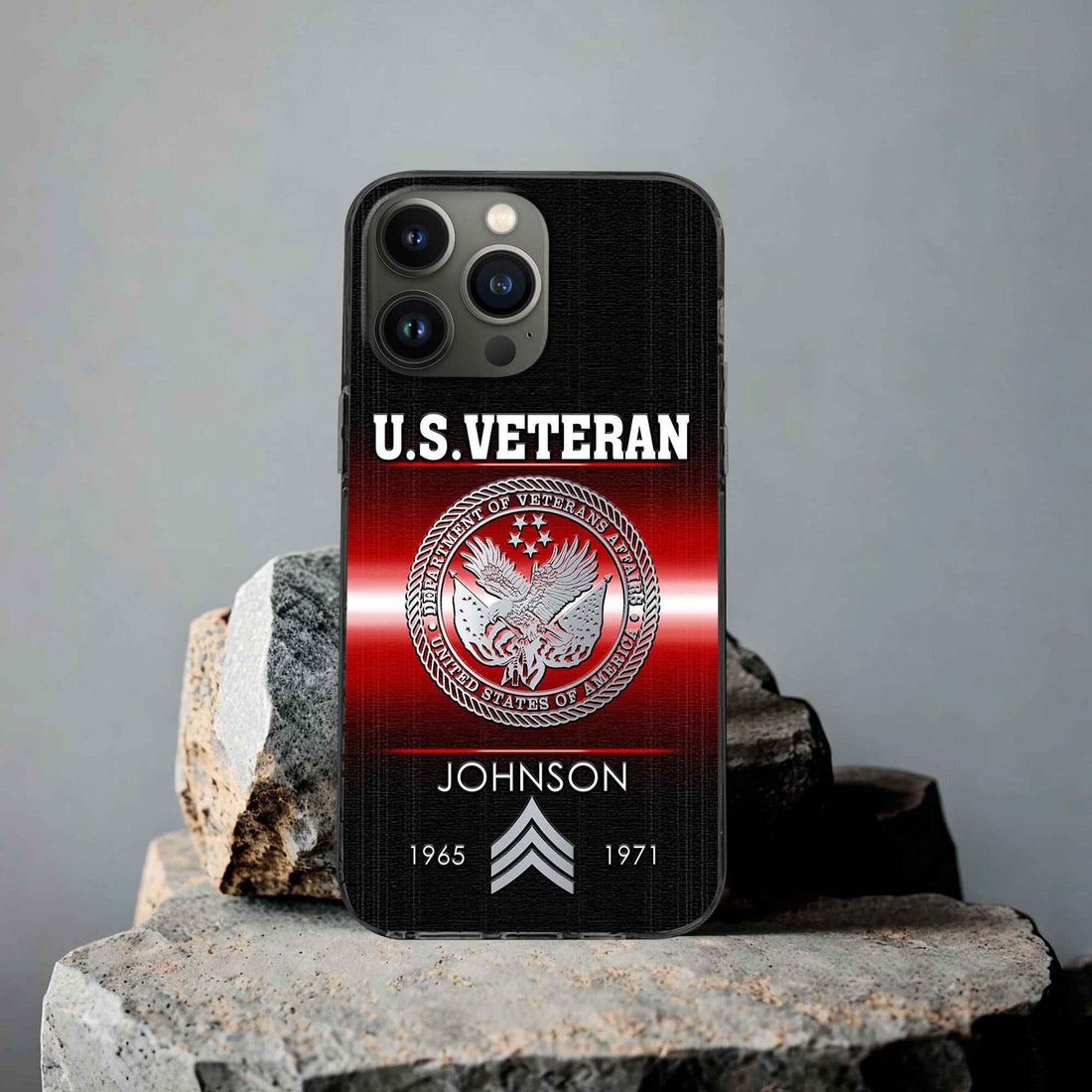 US Veteran Custom Phone Case VPVC504907, Gifts For US Veteran, Best Gifts On Father's Day, Armed Forces Day, Independence Day, Veterans Day.