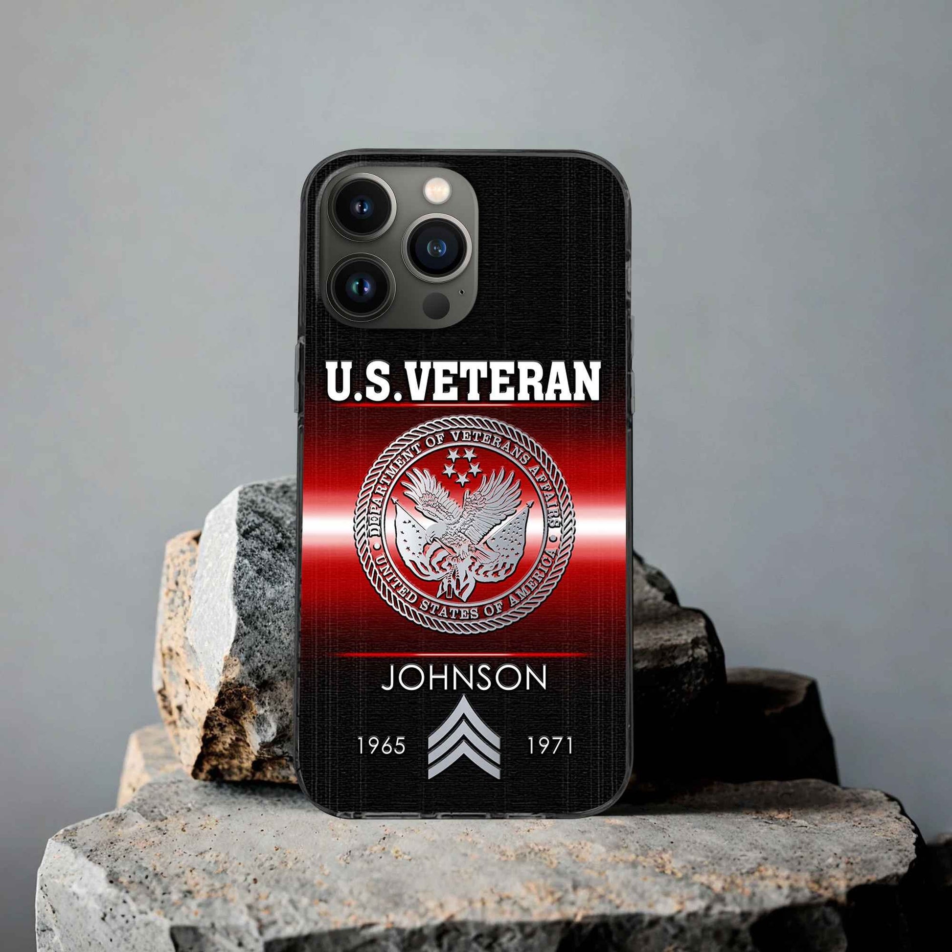 US Veteran Custom Phone Case VPVC504907, Gifts For US Veteran, Best Gifts On Father's Day, Armed Forces Day, Independence Day, Veterans Day.