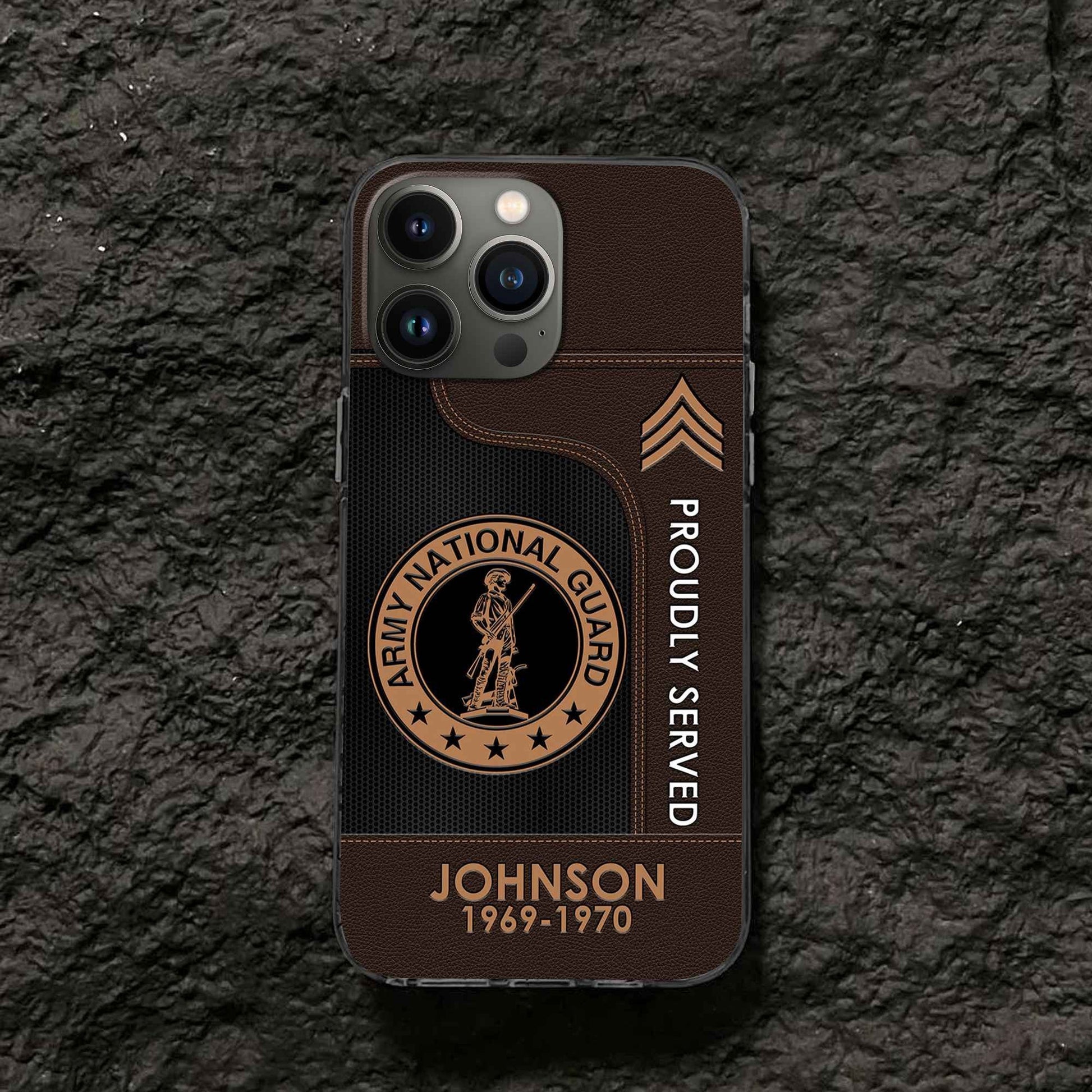Premium Custom US Army National Guard Phone Case VPVC505108, Gifts For Army National Guard Veteran, Gifts For Dad, For Husband, Best Gifts On Father's Day, Armed Forces Day, Independence Day, Veterans Day.