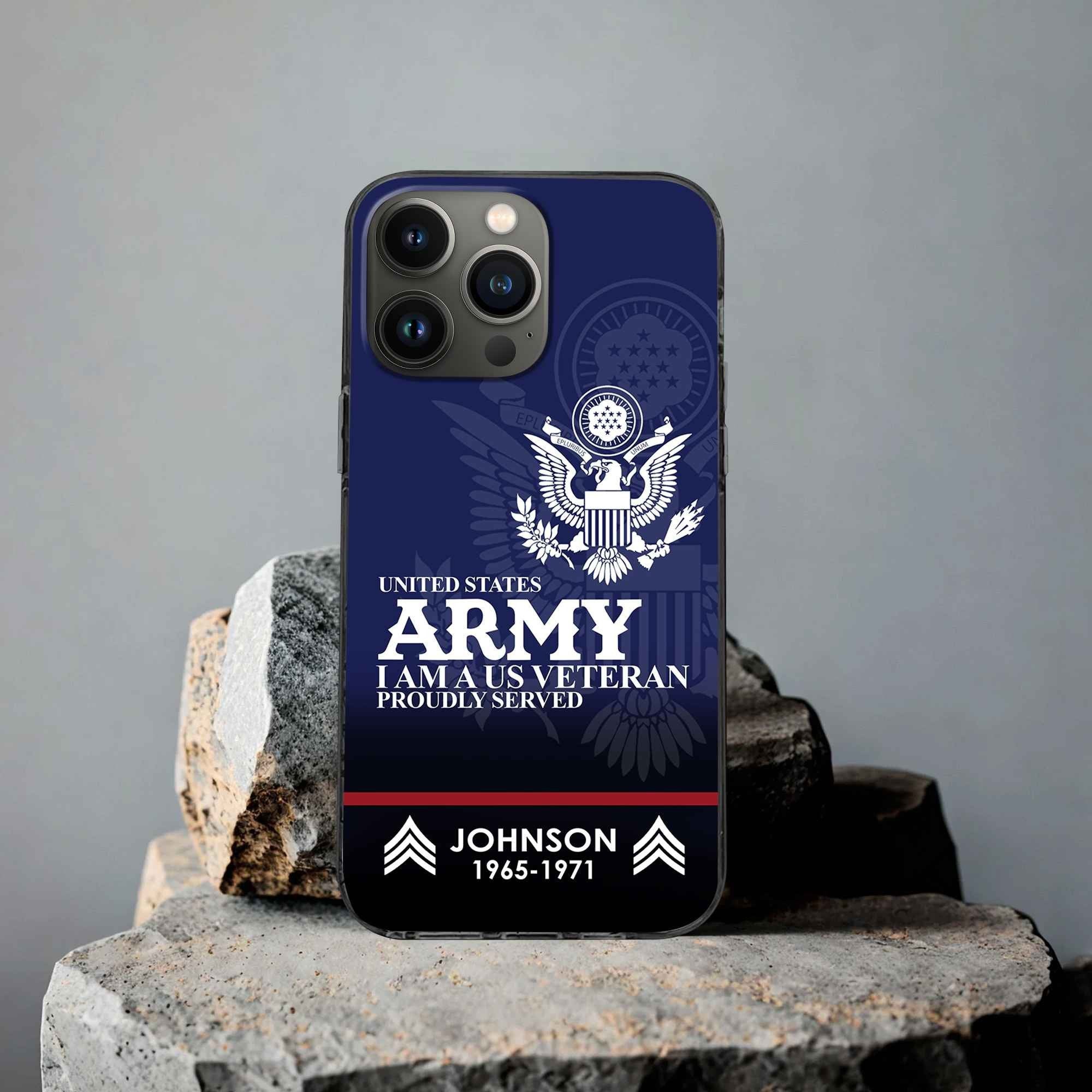 Premium Custom US Army Phone Case VPVC505301, Gifts For Army Veteran, Best Gifts On Father's Day, Armed Forces Day, Independence Day, Veterans Day.