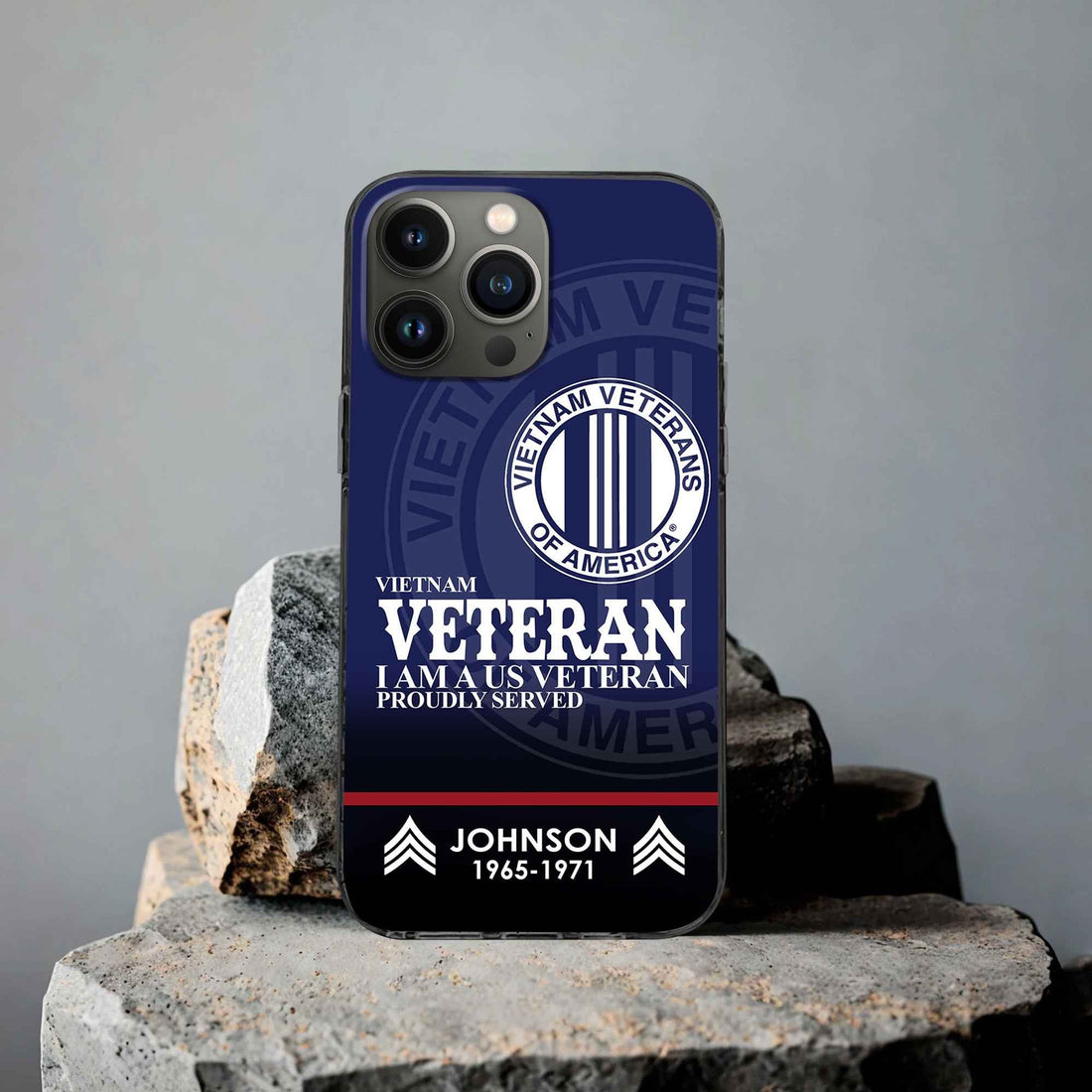 Premium Custom Vietnam Veteran Phone Case VPVC505306, Gifts For Vietnam Veteran, Best Gifts On Father's Day, Armed Forces Day, Independence Day, Veterans Day.