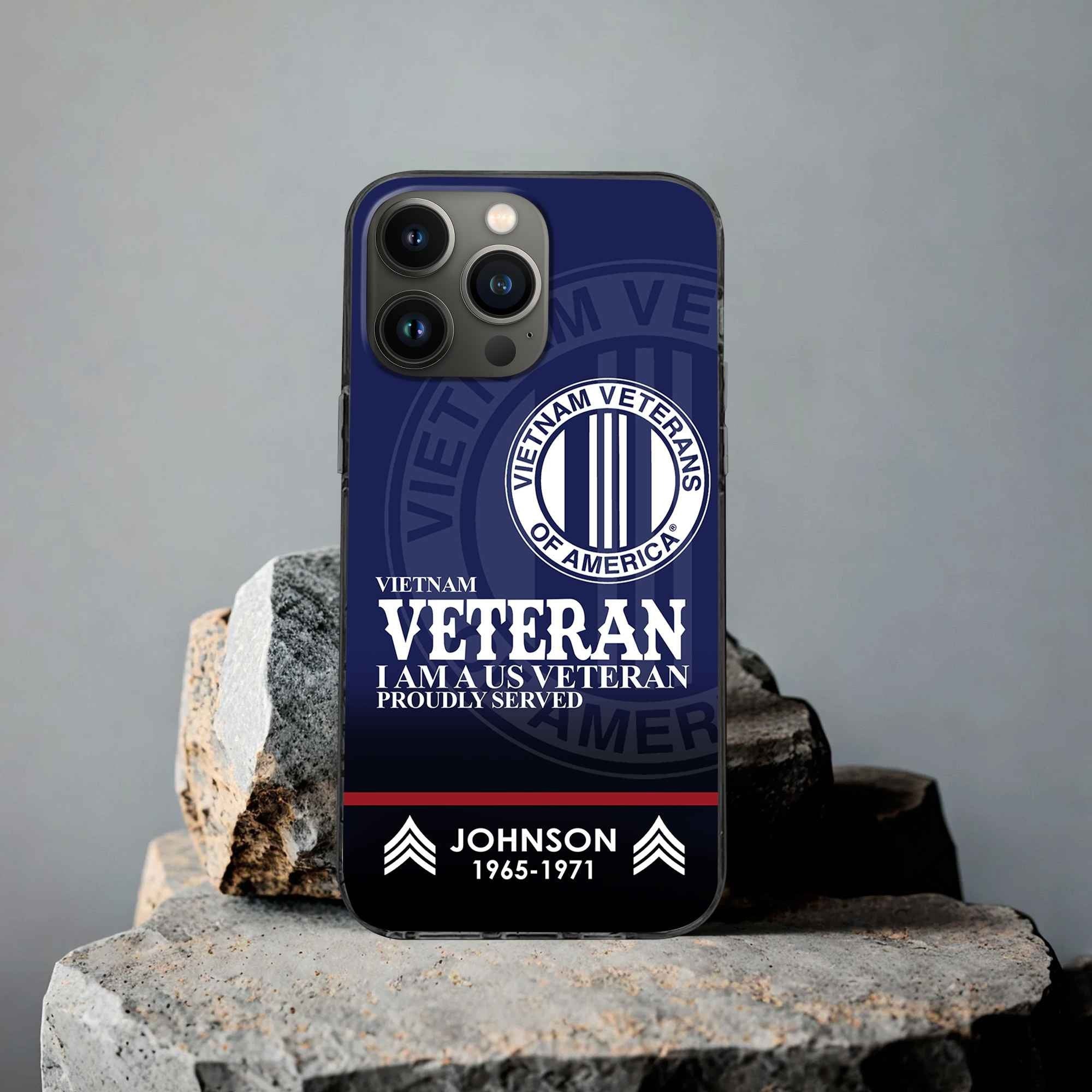 Premium Custom Vietnam Veteran Phone Case VPVC505306, Gifts For Vietnam Veteran, Best Gifts On Father's Day, Armed Forces Day, Independence Day, Veterans Day.