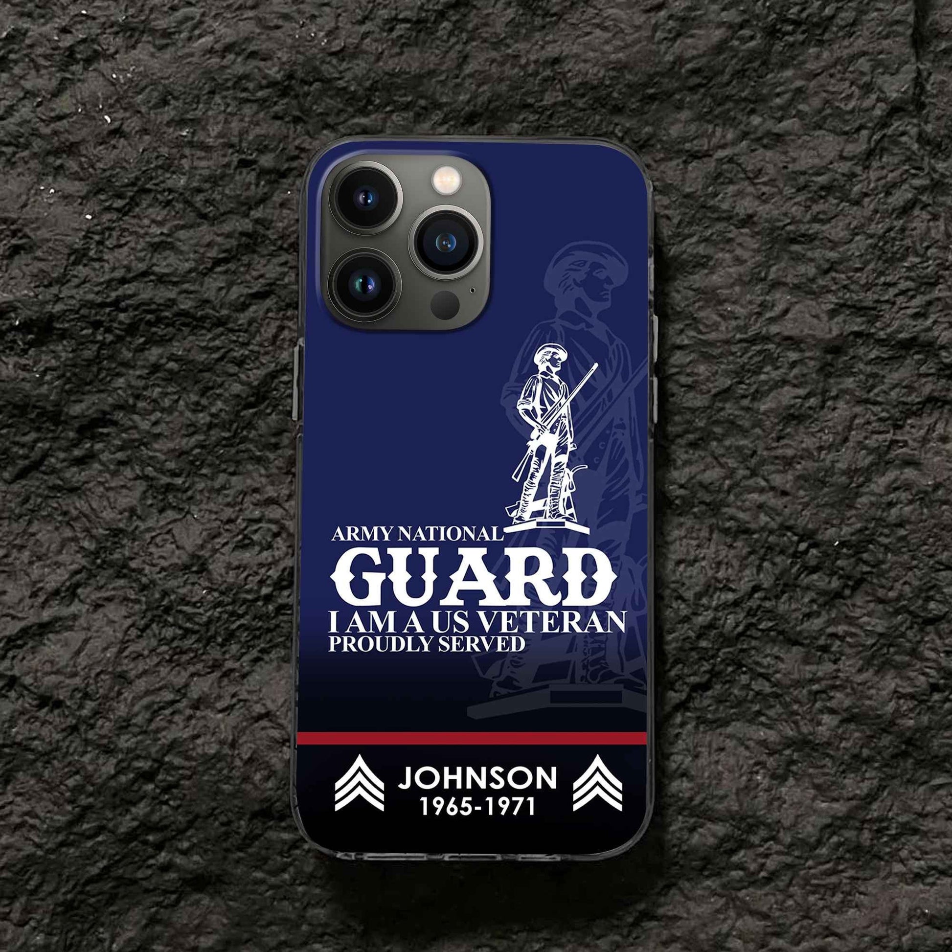 Premium Custom US Army National Guard Phone Case VPVC505308, Gifts For Army National Guard Veteran, Best Gifts On Father's Day, Armed Forces Day, Independence Day, Veterans Day.