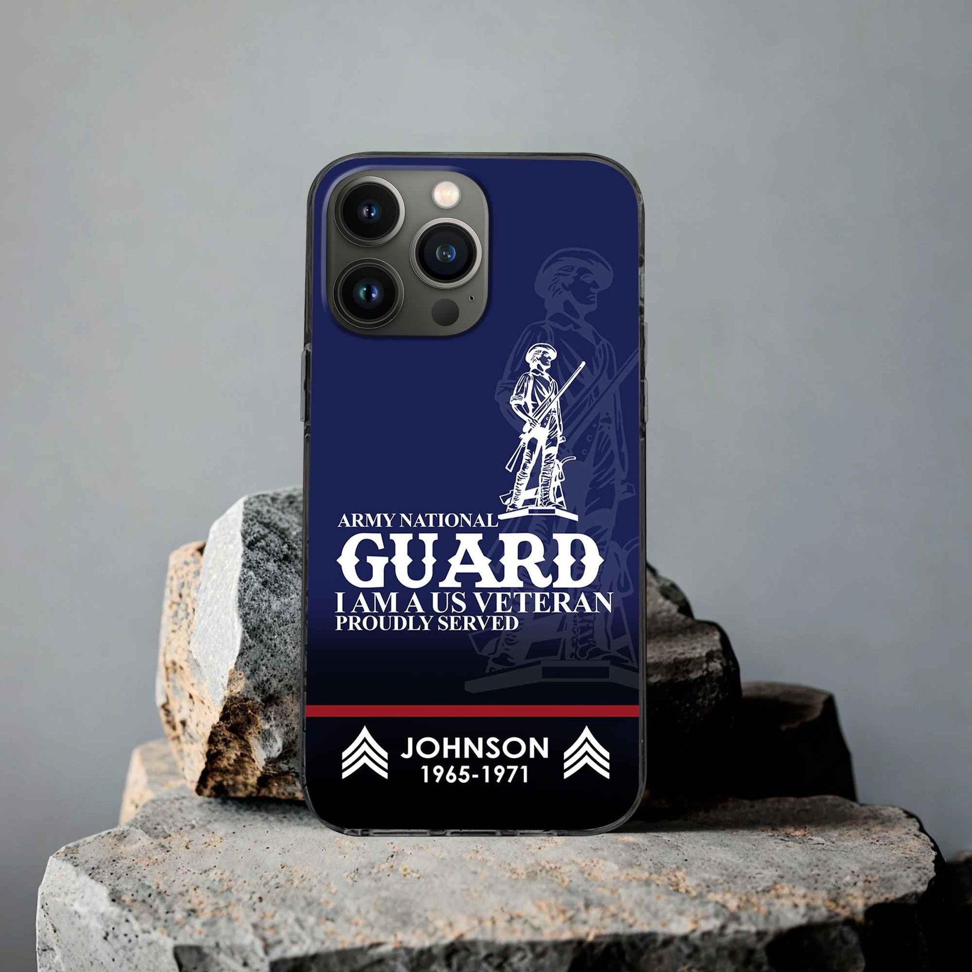 Premium Custom US Army National Guard Phone Case VPVC505308, Gifts For Army National Guard Veteran, Best Gifts On Father's Day, Armed Forces Day, Independence Day, Veterans Day.