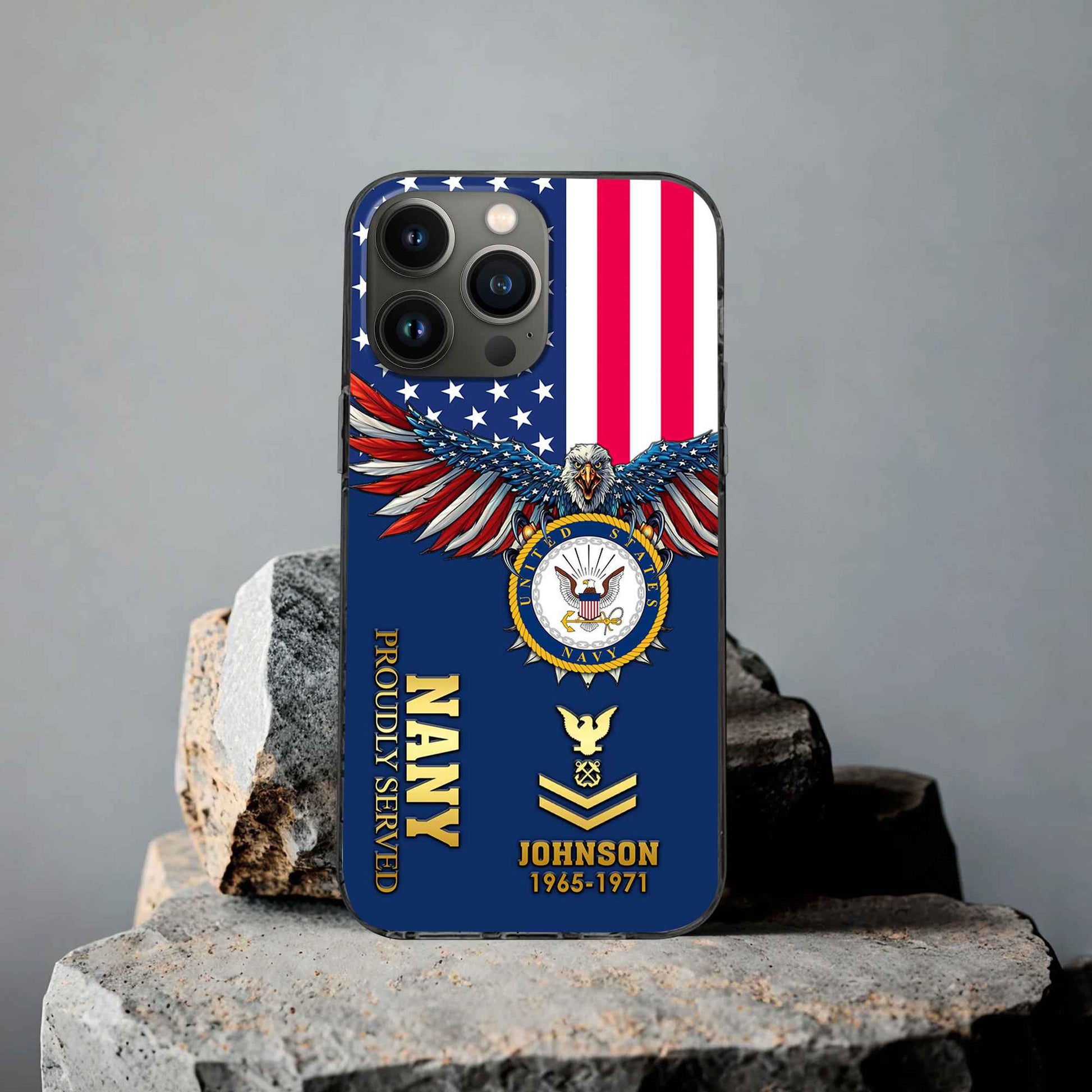 US Navy Custom Phone Case VPVC505402, Gifts For Navy Veteran, Best Gifts On Father's Day, Armed Forces Day, Independence Day, Veterans Day.