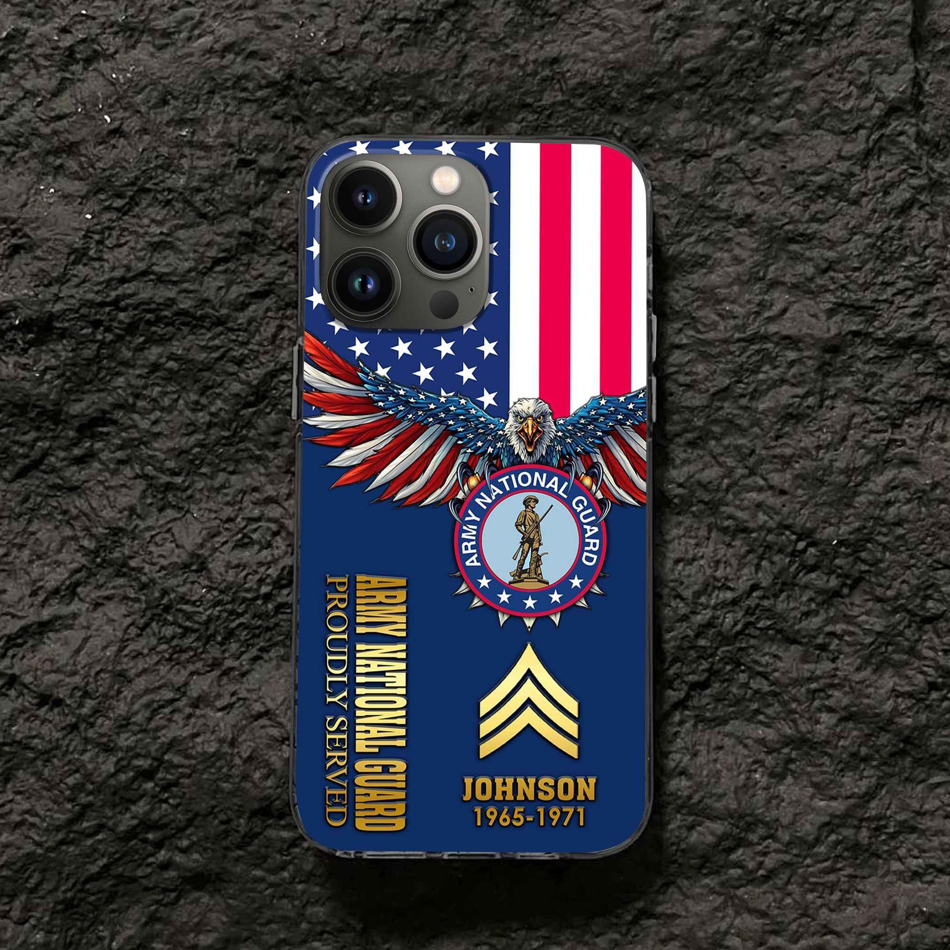 US Army National Guard Custom Phone Case VPVC505408, Gifts For Army National Guard Veteran, Best Gifts On Father's Day, Armed Forces Day, Independence Day, Veterans Day.