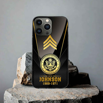 Premium Custom US Army Phone Case VPVC505601, Gifts For Army Veteran, Gifts For Dad, For Husband, Best Gifts On Father's Day, Armed Forces Day, Independence Day, Veterans Day.