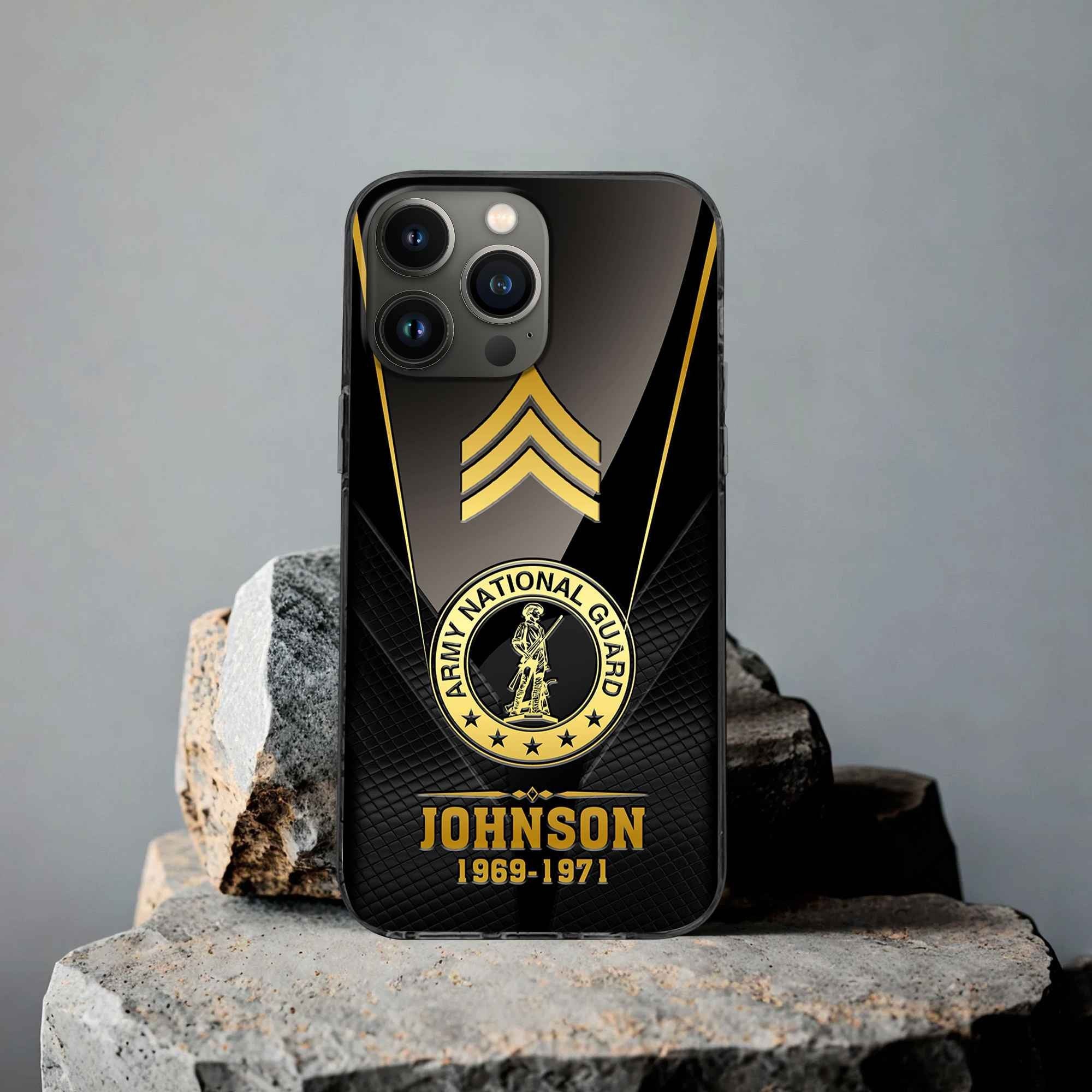 Premium Custom US Army National Guard Phone Case VPVC505608, Gifts For Army National Guard Veteran, Gifts For Dad, For Husband, Best Gifts On Father's Day, Armed Forces Day, Independence Day, Veterans Day.