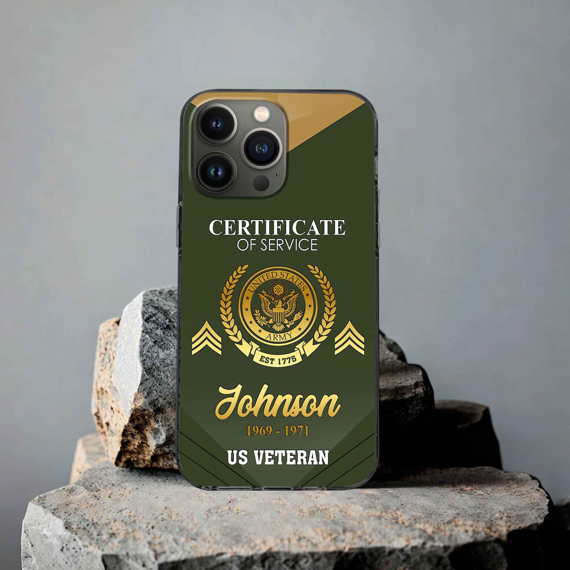 Premium Custom US Army Phone Case VPVC505801, Gifts For Army Veteran, Best Gifts On Father's Day, Armed Forces Day, Independence Day, Veterans Day.