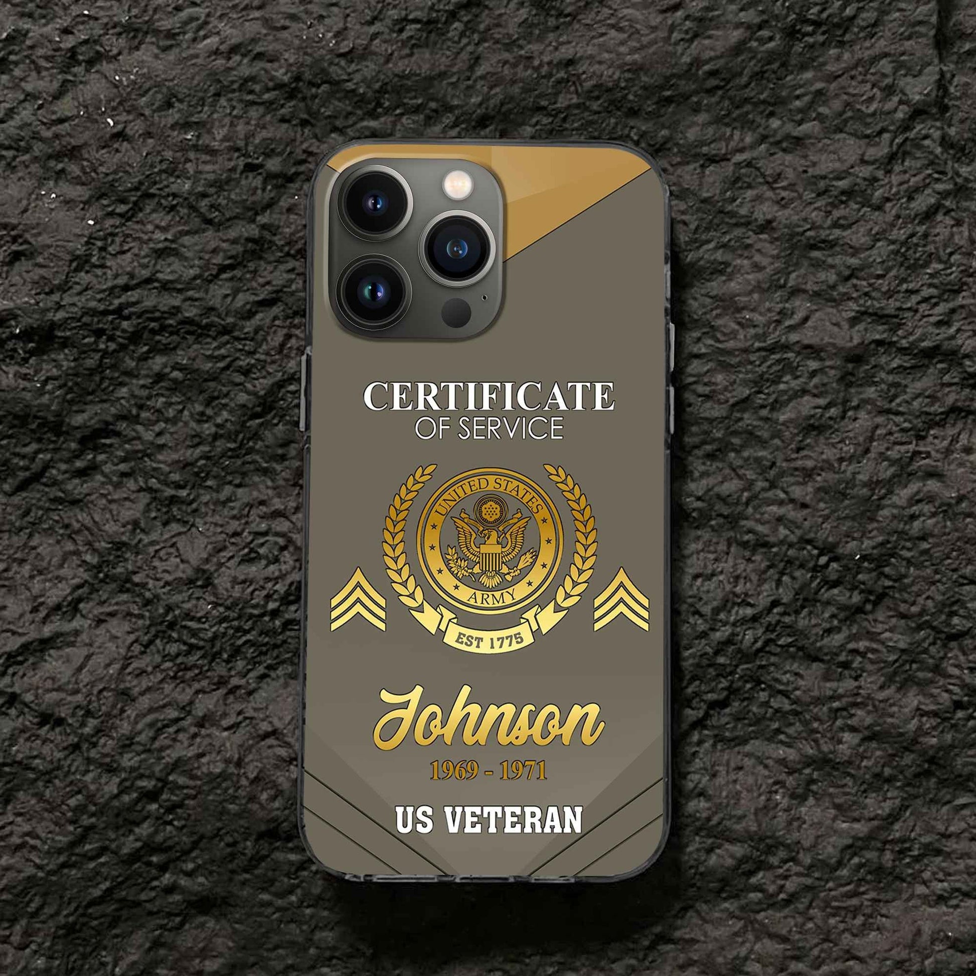 Premium Custom US Army Phone Case VPVC505810, Gifts For Army Veteran, Best Gifts On Father's Day, Armed Forces Day, Independence Day, Veterans Day.
